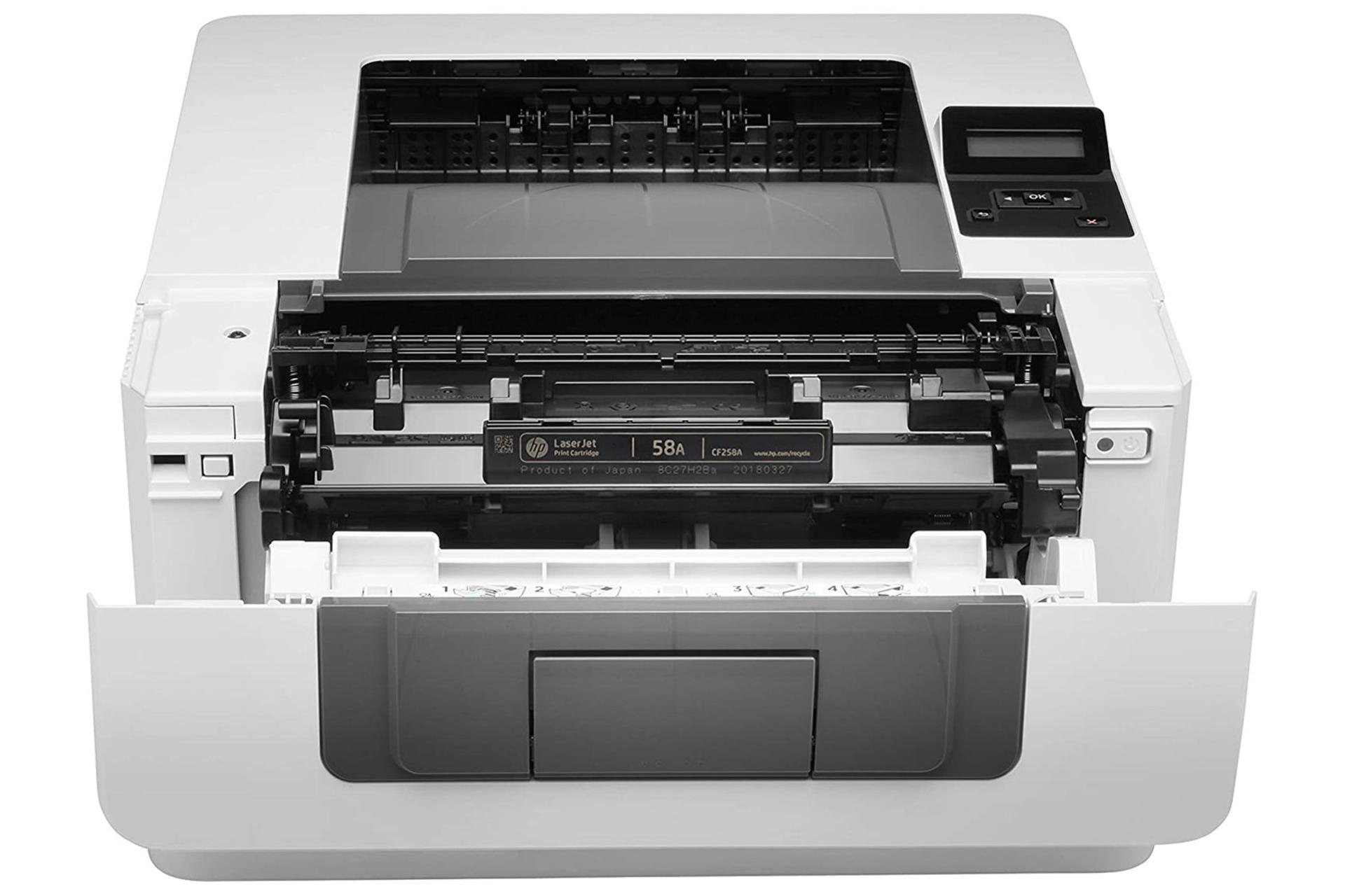 درب باز پرینتر اچ پی HP LaserJet Pro M404dn