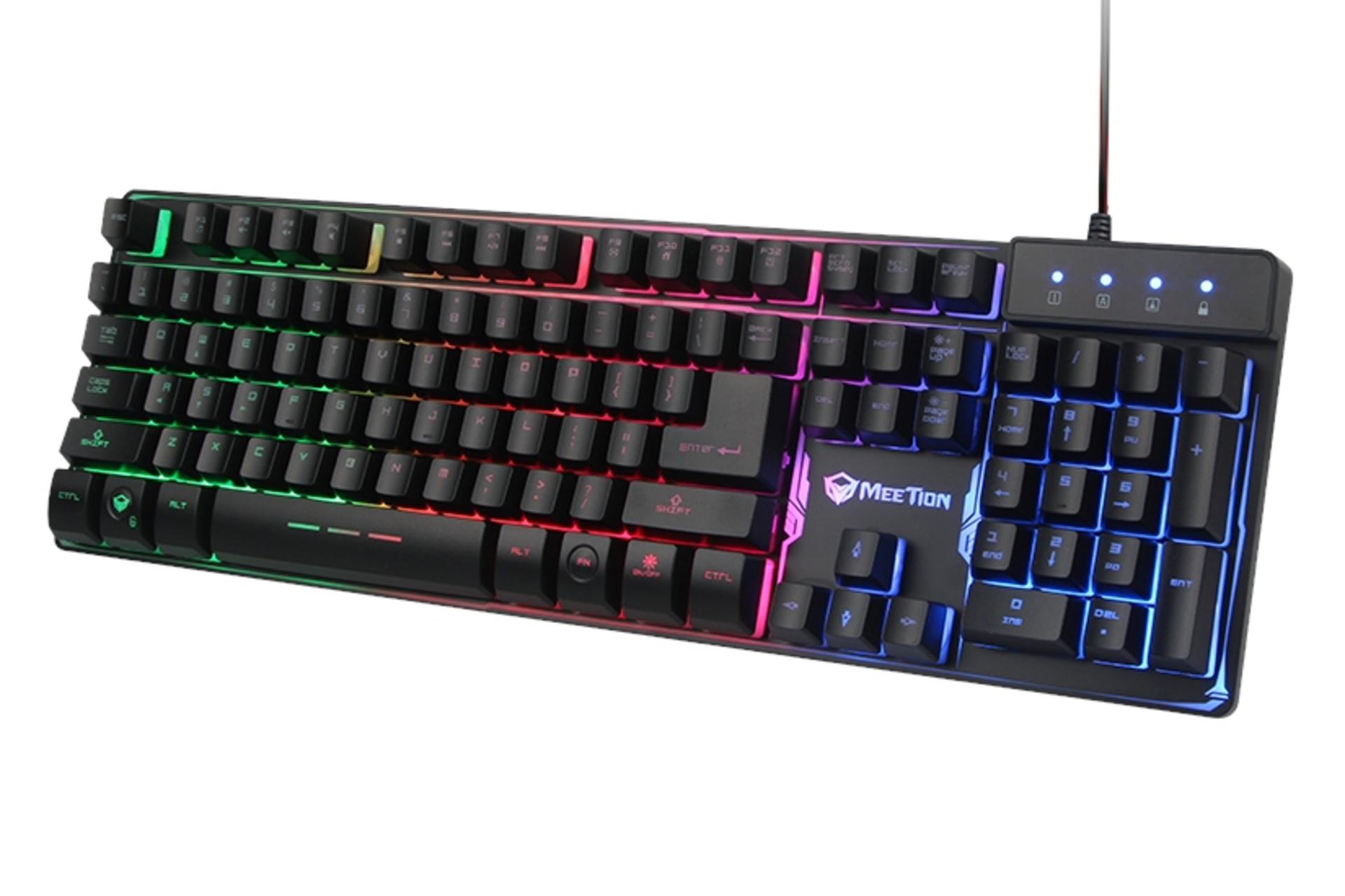 نمای راست کیبورد میشن Meetion K9300