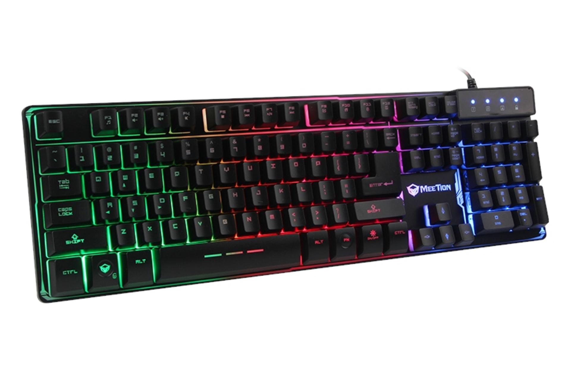 نمای چپ کیبورد میشن Meetion K9300