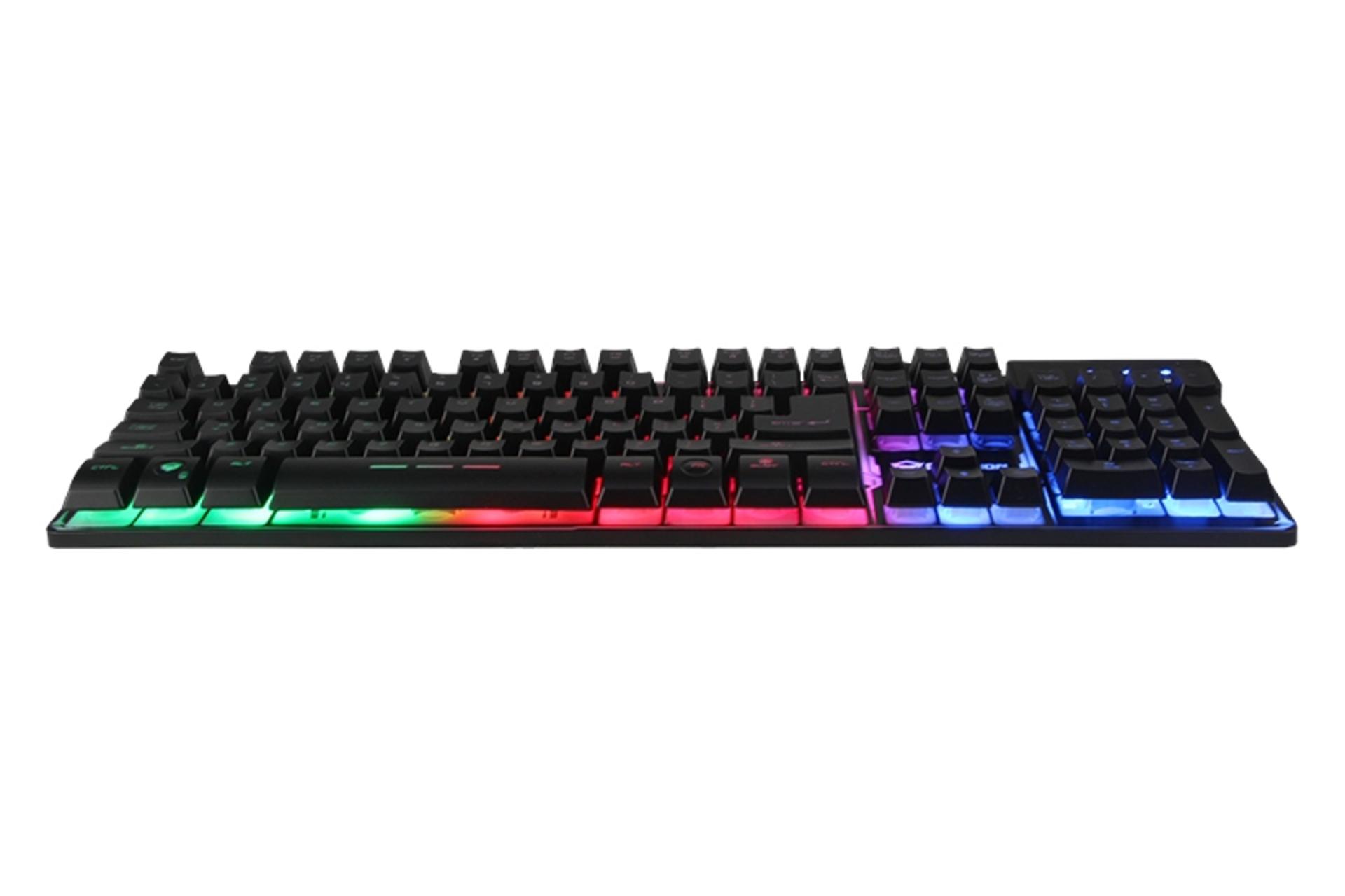 نمای جانبی کیبورد میشن Meetion K9300