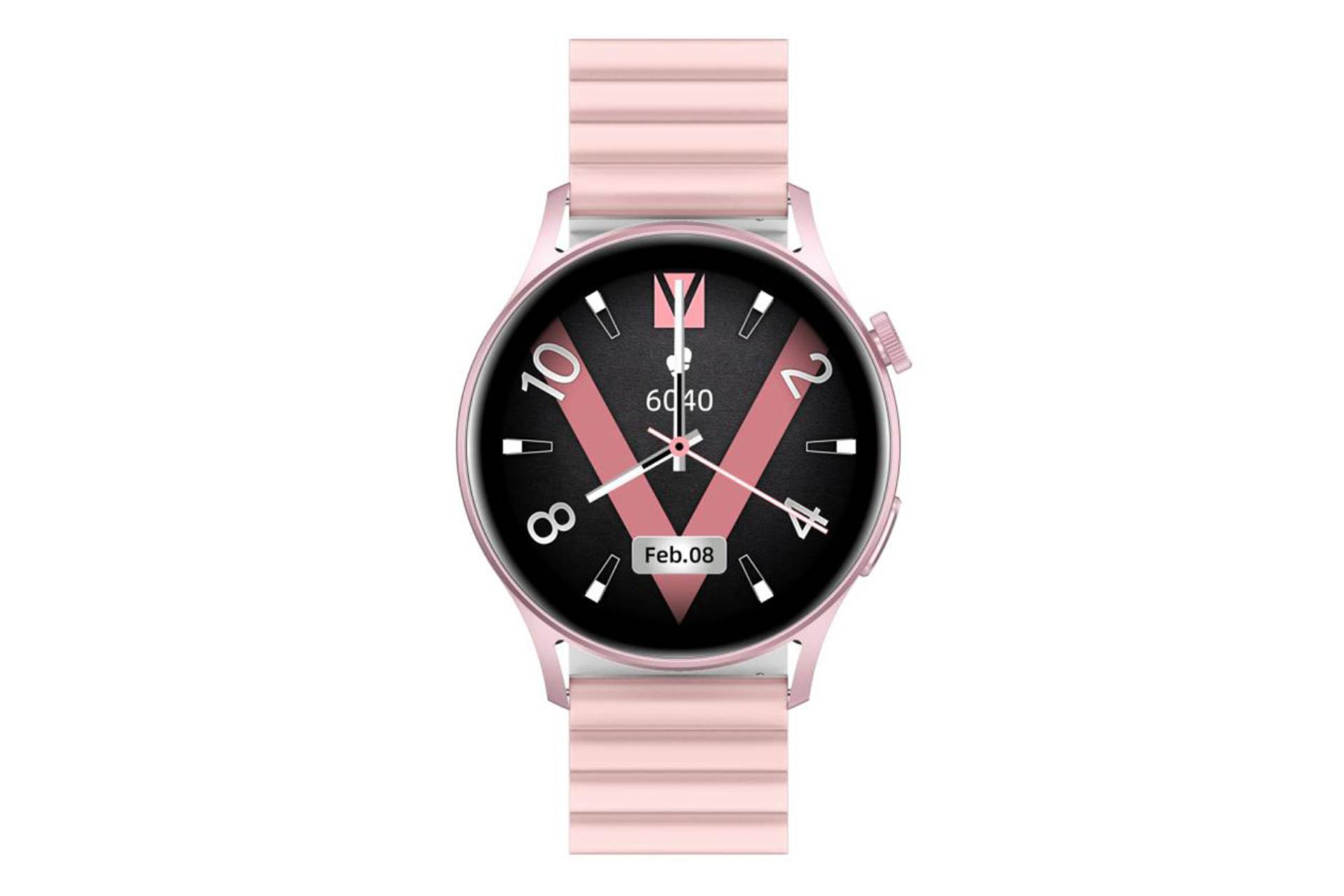 نمای جلوی ساعت هوشمند کیسلکت Kieslect Lady Watch Lora 2