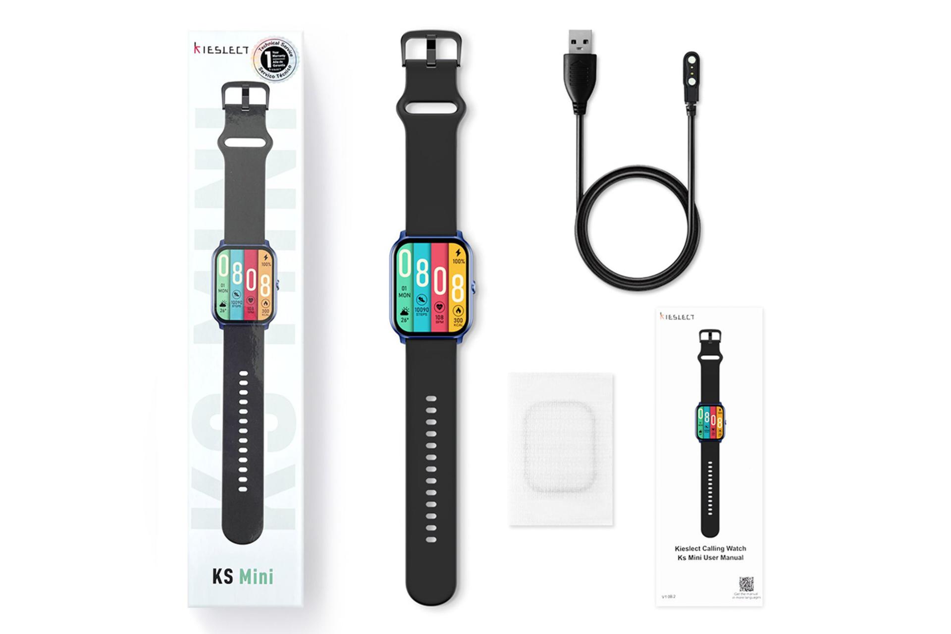 اقلام همراه ساعت هوشمند کیسلکت Kieslect Ks Mini