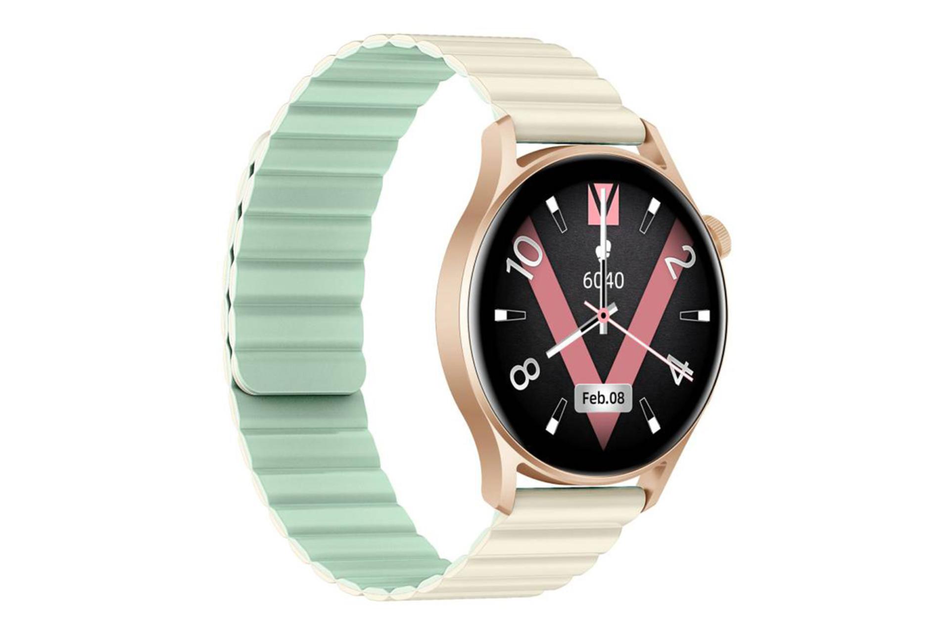 نمای کناری ساعت هوشمند کیسلکت Kieslect Lady Watch Lora 2