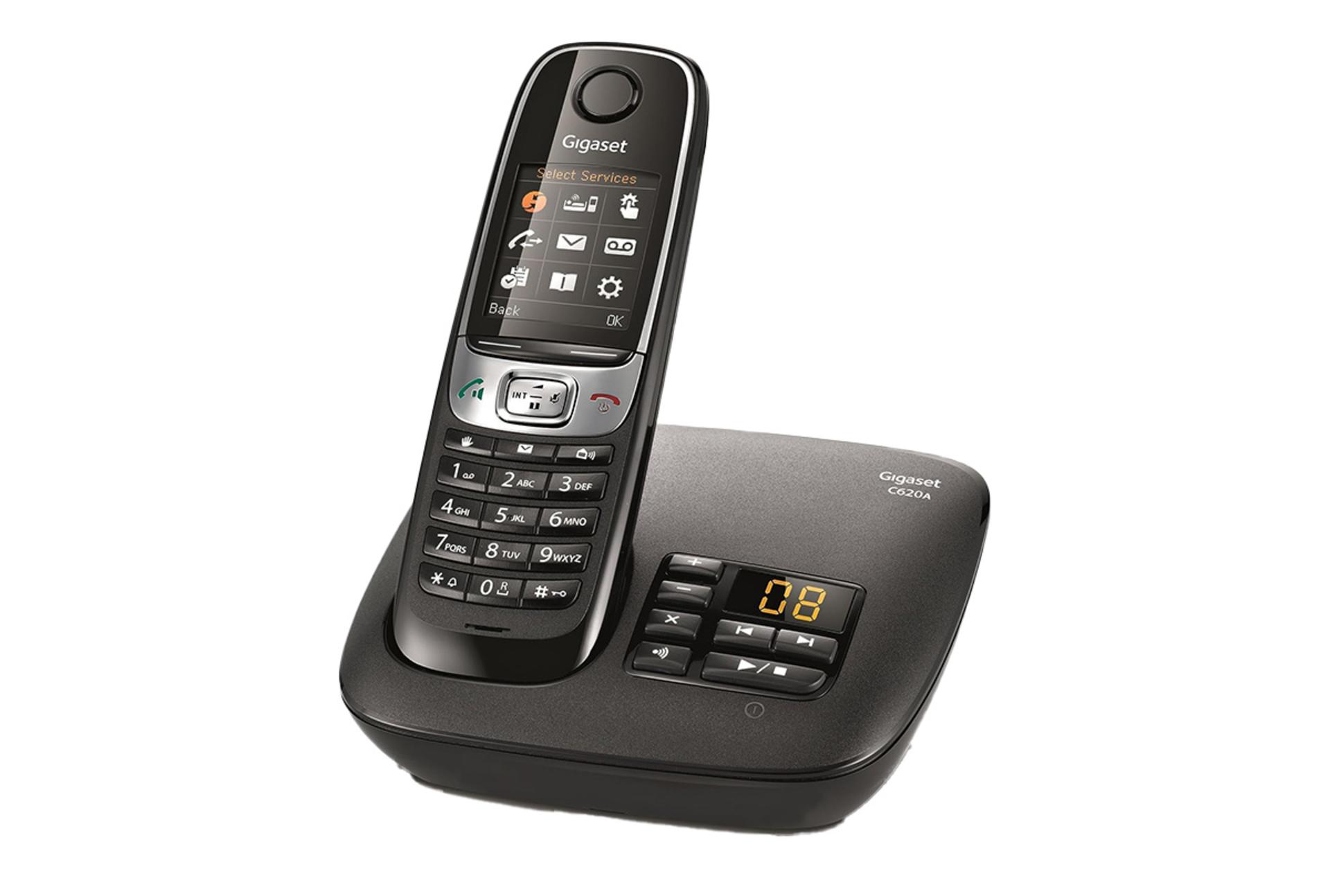 تلفن گیگاست C620A Duo مشکی