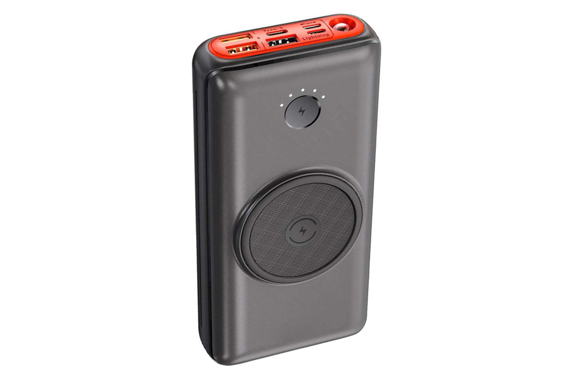 پاور بانک جیگا GW1 با ظرفیت 30000 میلی‌آمپر ساعت