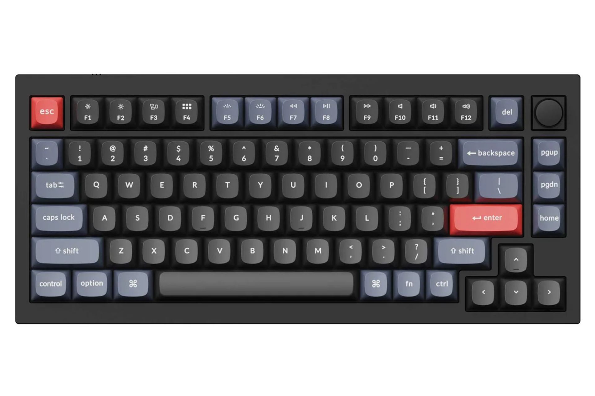 کیبورد کی کرون Q1 QMK مشکی