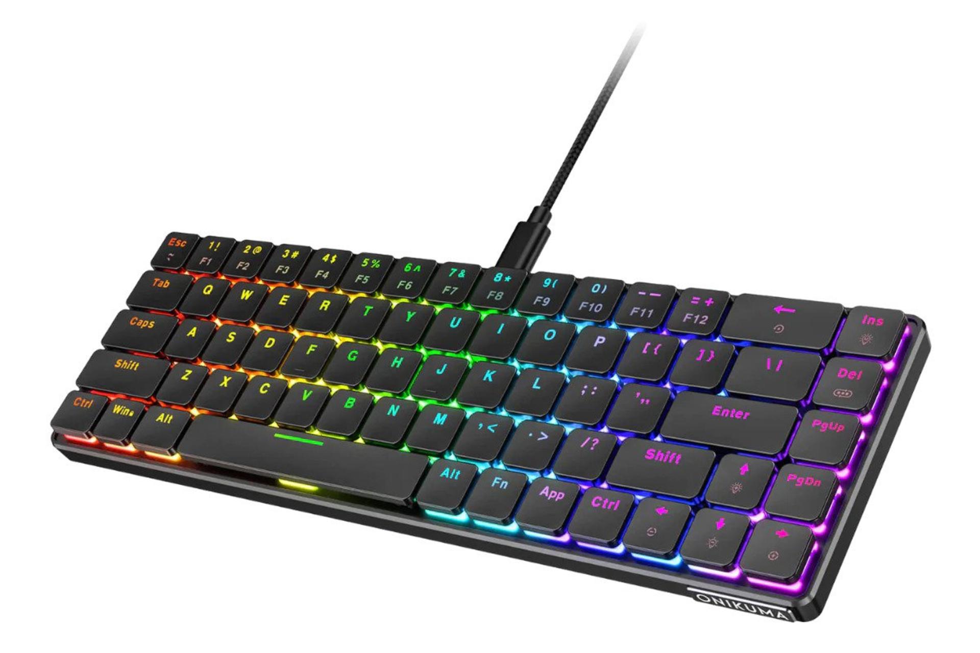 ابعاد کیبورد اونیکوما Onikuma G29