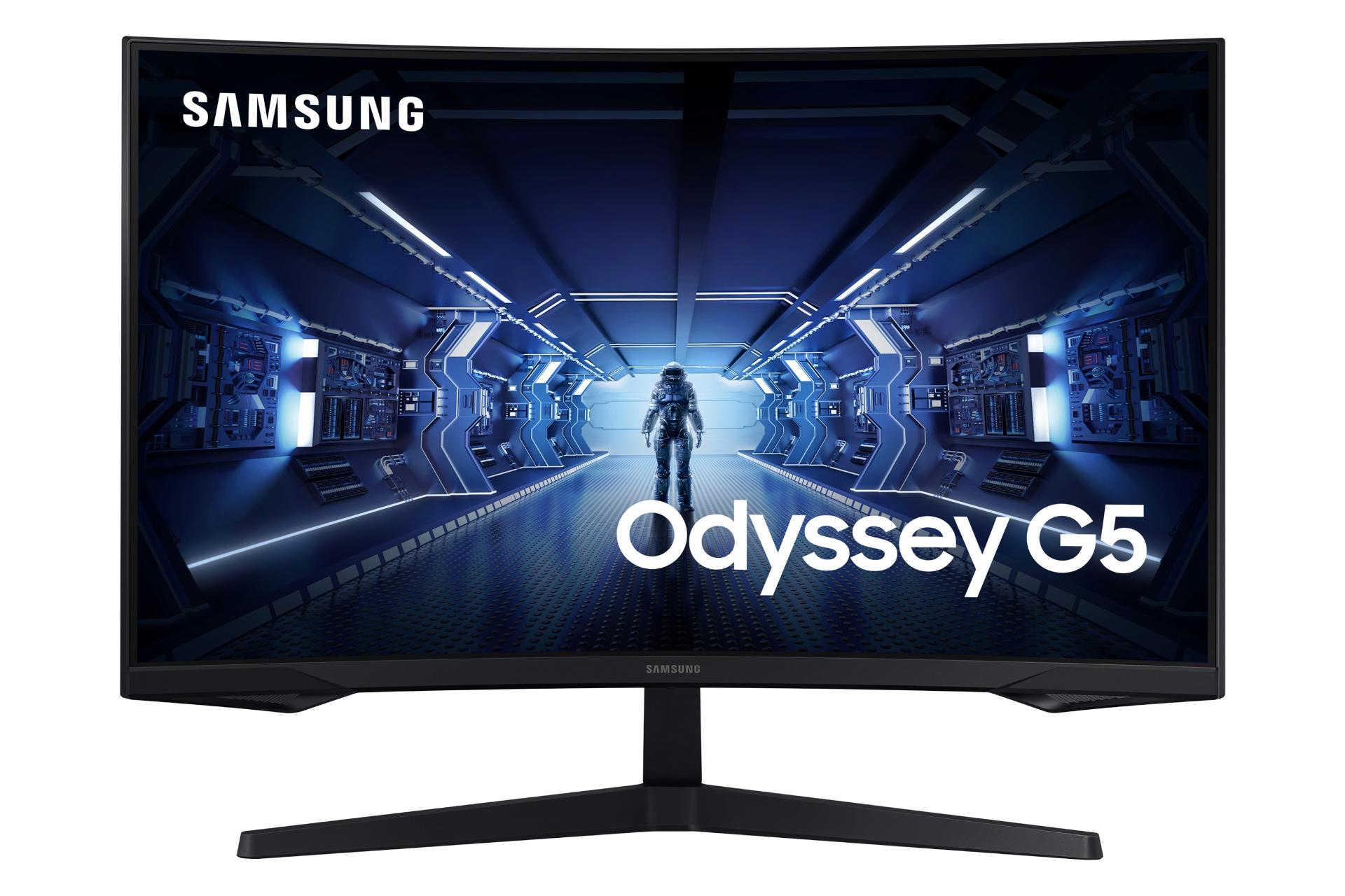 مانیتور سامسونگ 32 اینچ مدل ادیسه جی 5 Samsung Odyssey G5 LC32G55T QHD