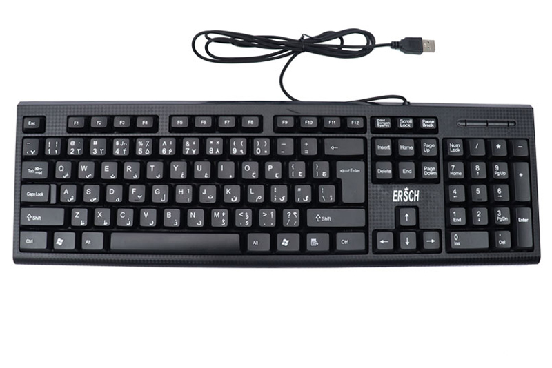 قیمت کیبورد ارش ERSCH K930، مقایسه و خرید در زوبین