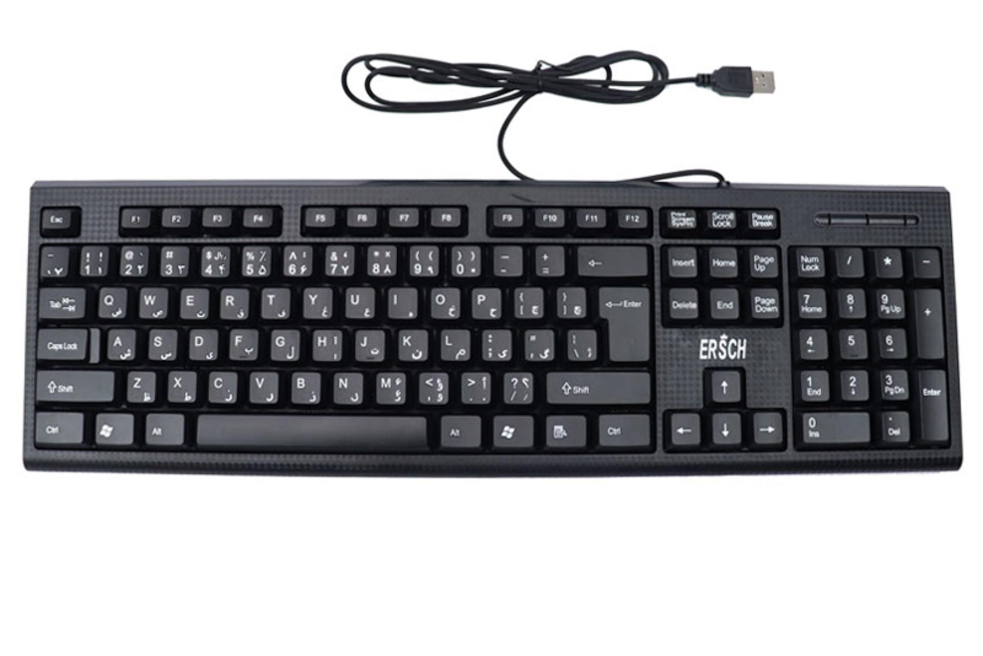 کیبورد ارش ERSCH K930 مشکی