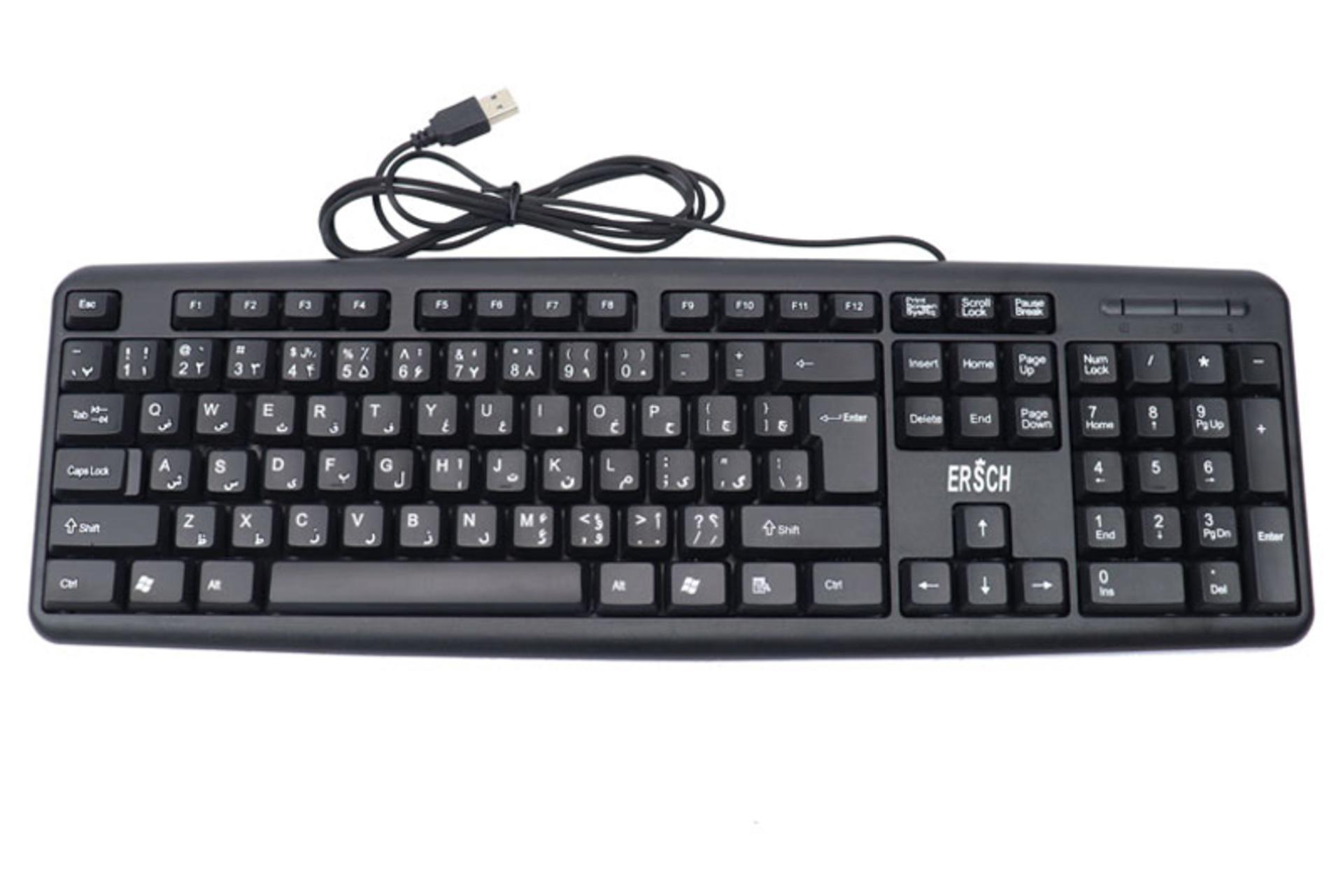 کیبورد ارش ERSCH K920 نمای بالا