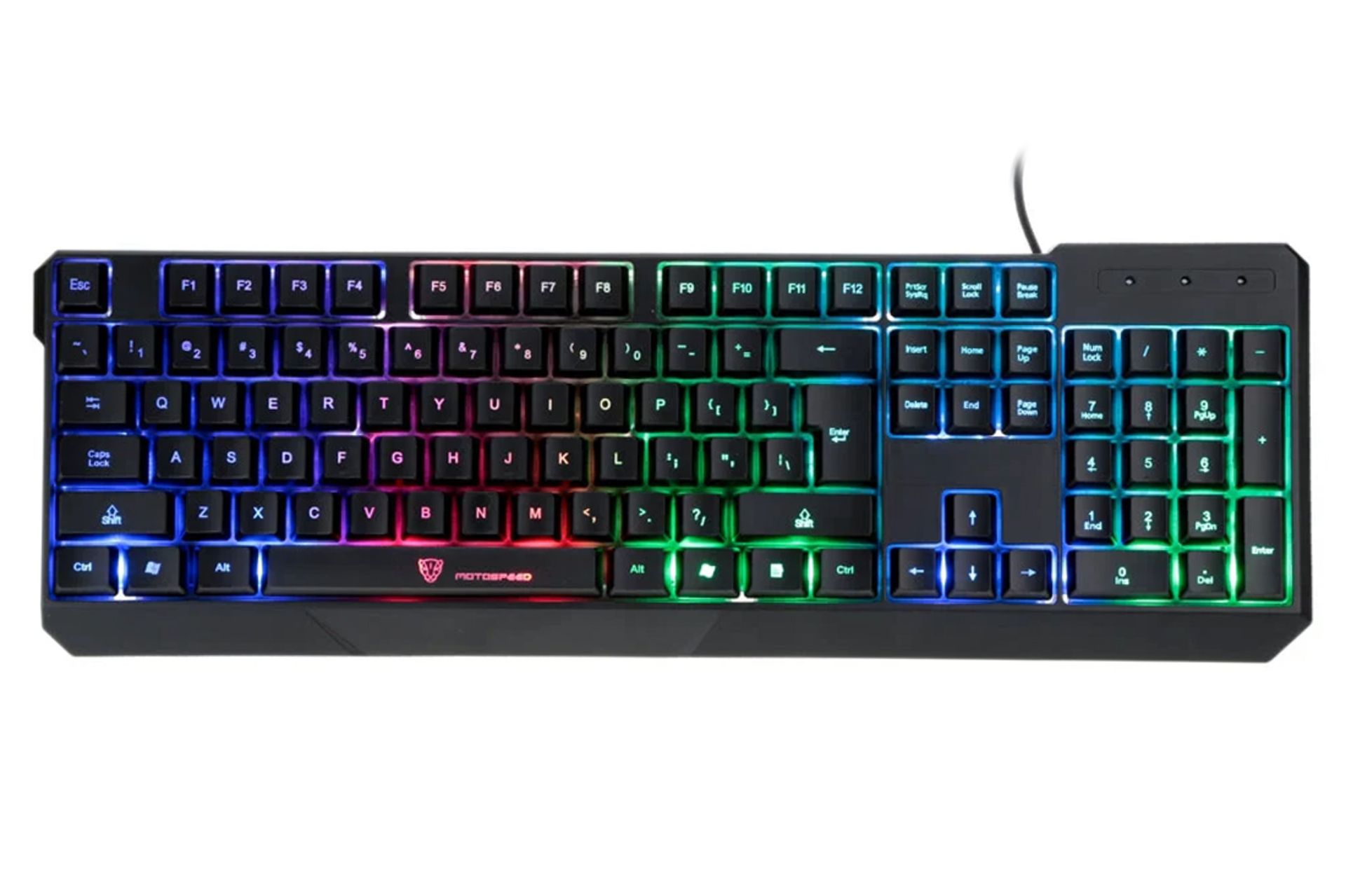کیبورد موتواسپید MOTOSPEED K70L نمای بالا