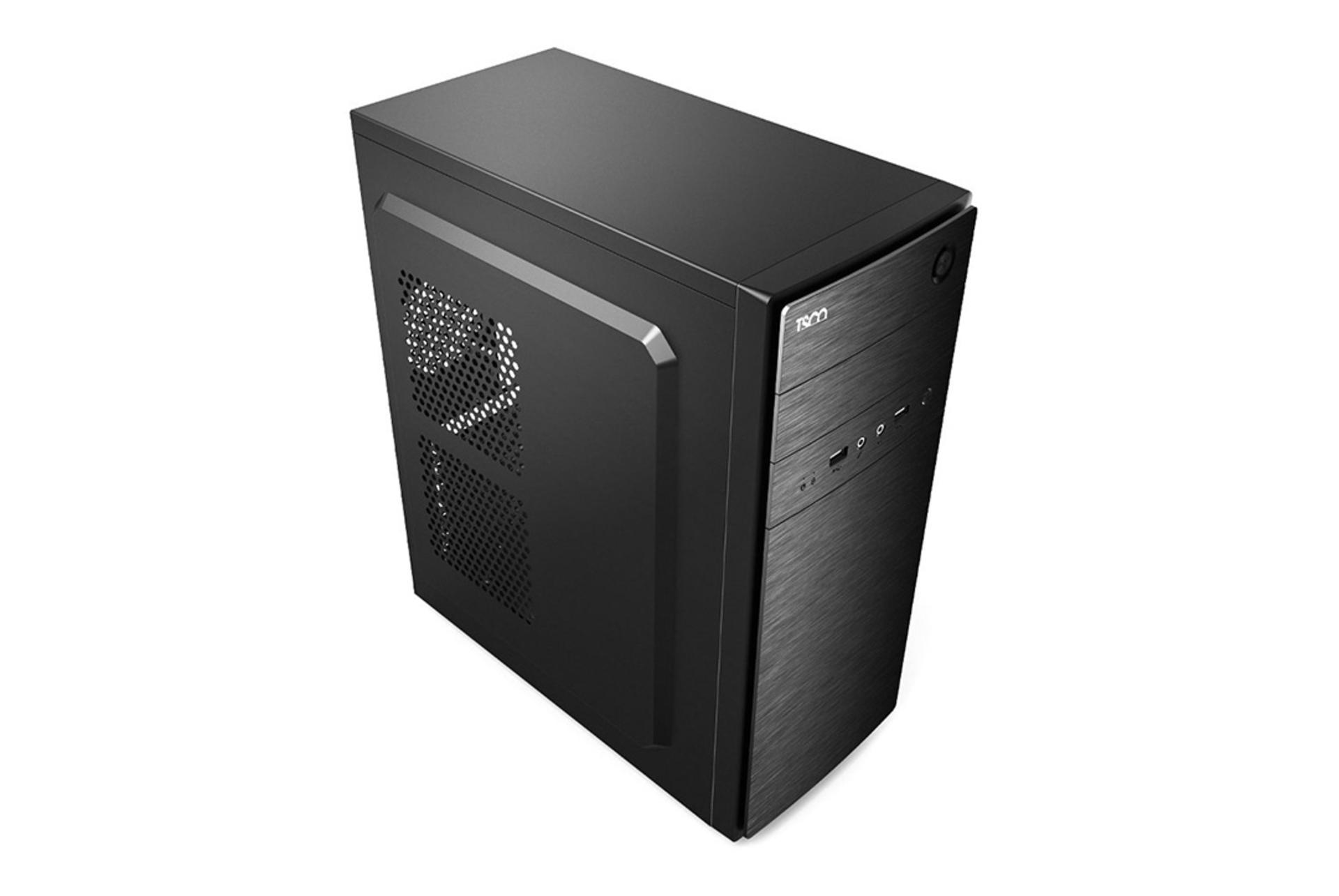 نمای نیم رخ جلو، بالا و سمت چپ کیس کامپیوتر تسکو TC 4474