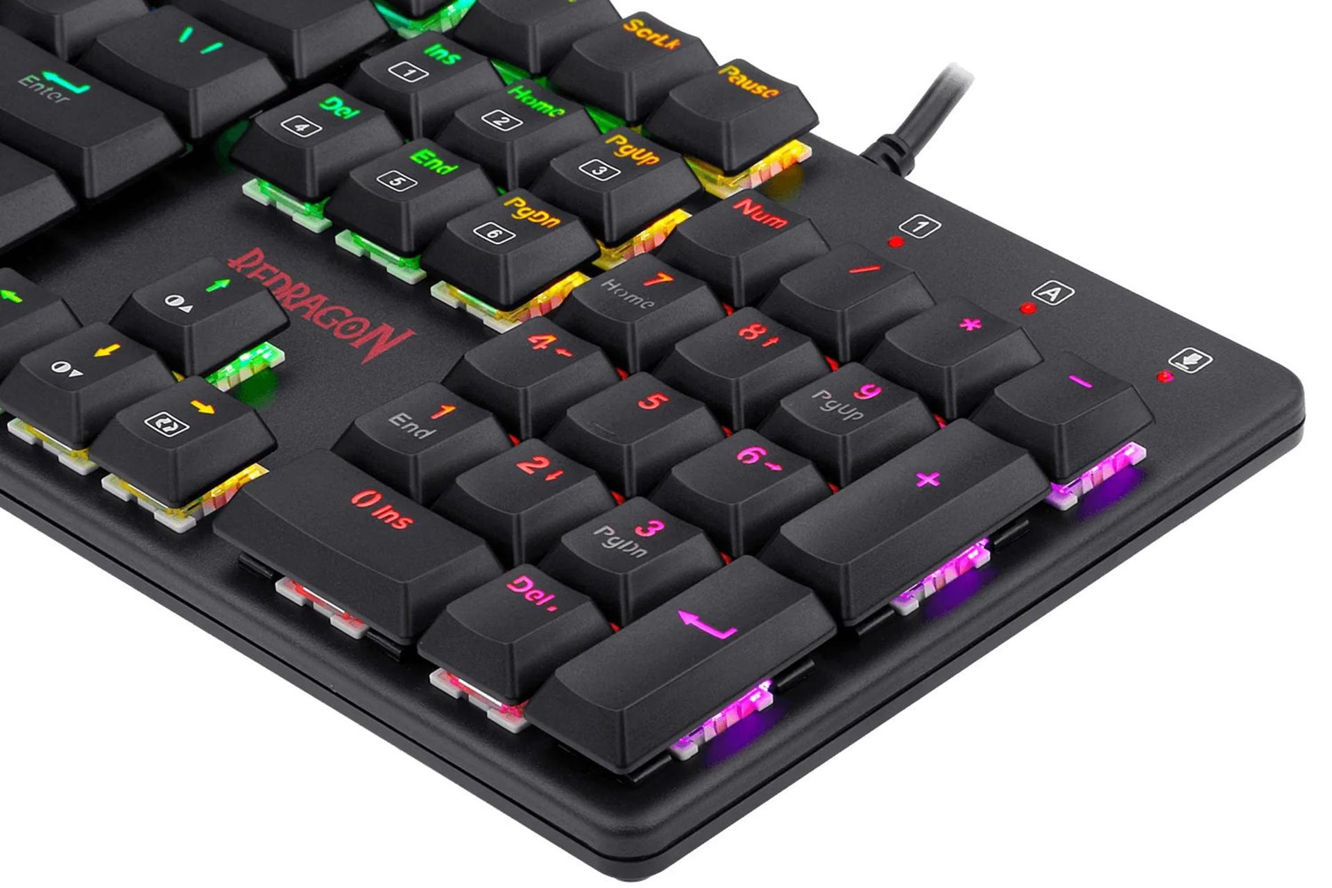 صفحه کلید عددی کیبورد ردراگون K589 Shrapnel RGB