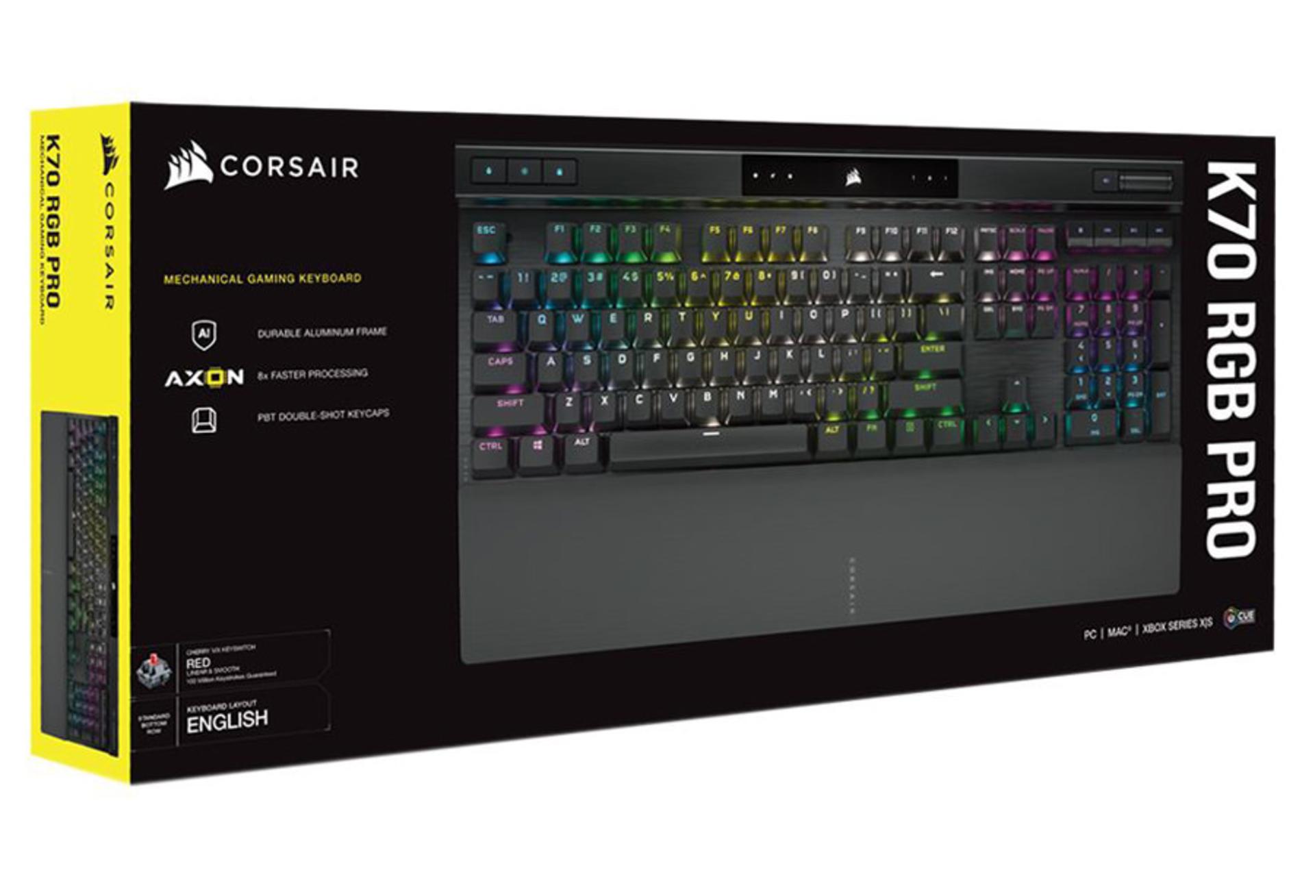 جعبه کیبورد کورسیر K70 RGB Pro CHAMPION Series