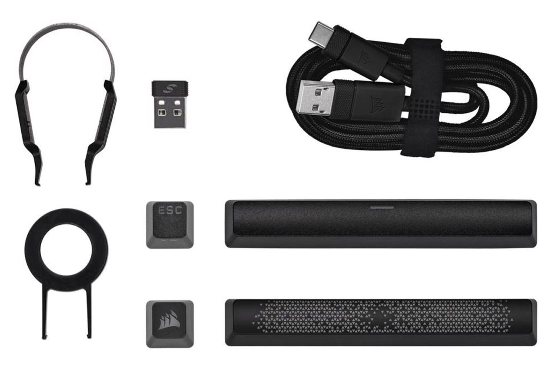 اقلام همراه کیبورد کورسیر K70 PRO MINI