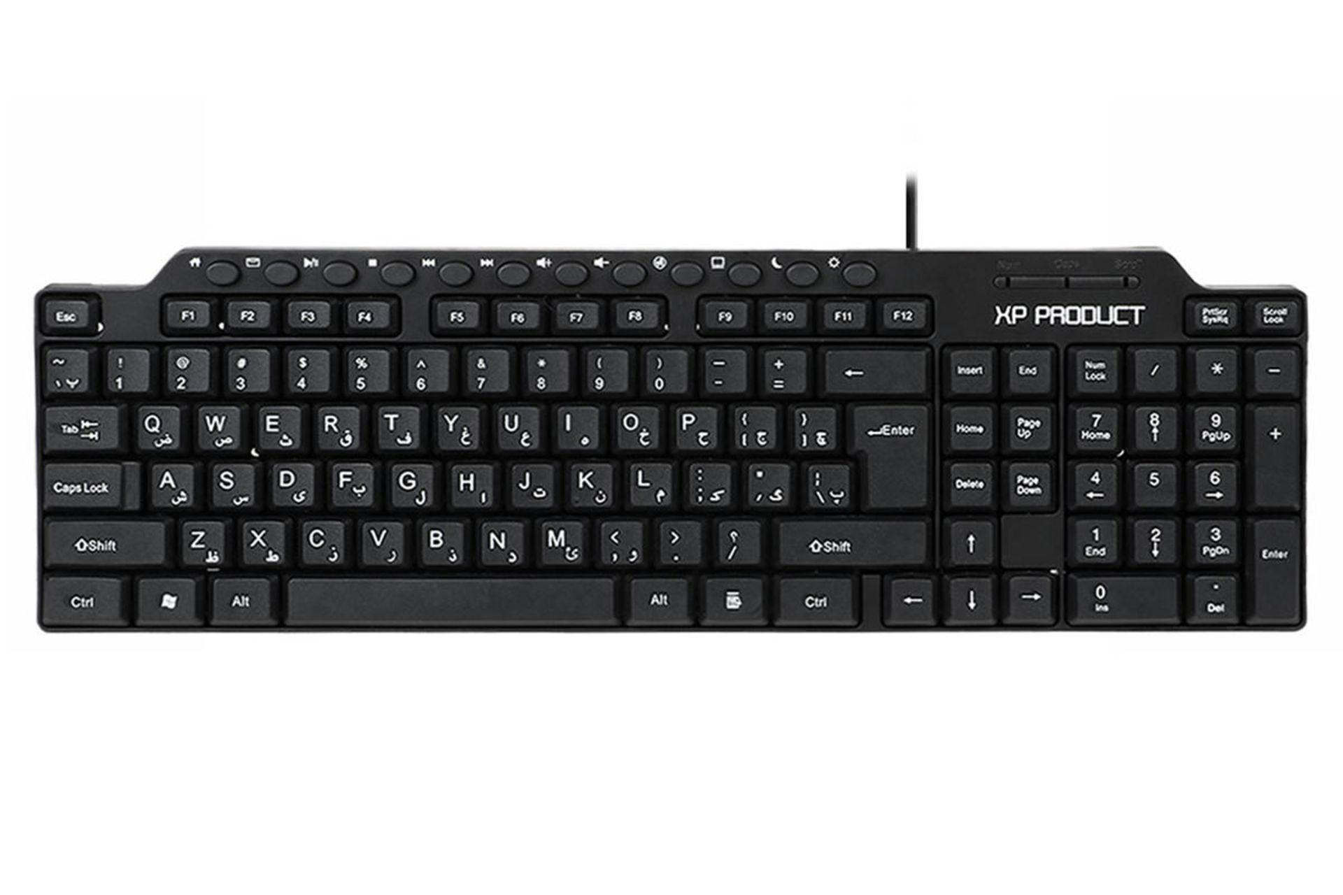 نمای روبرو کیبورد ایکس پی پروداکت XP-8200F