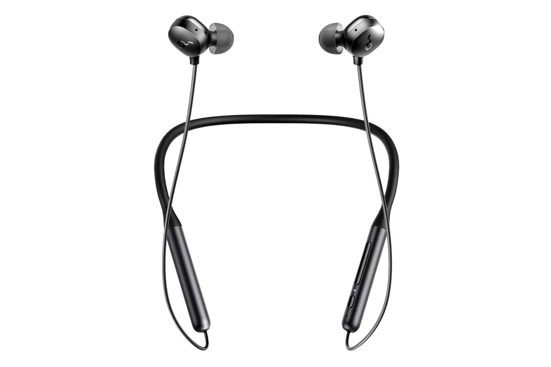 نمای روبرو هدفون بی سیم انکر Anker Soundcore R500 مشکی