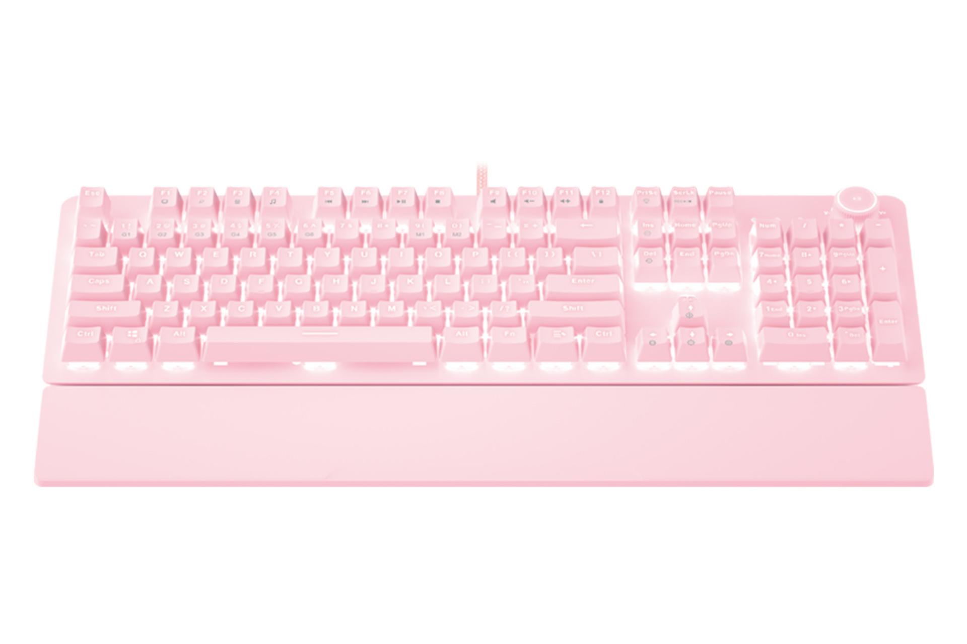 نمای بالا کیبورد فنتک MK853 SAKURA EDITION