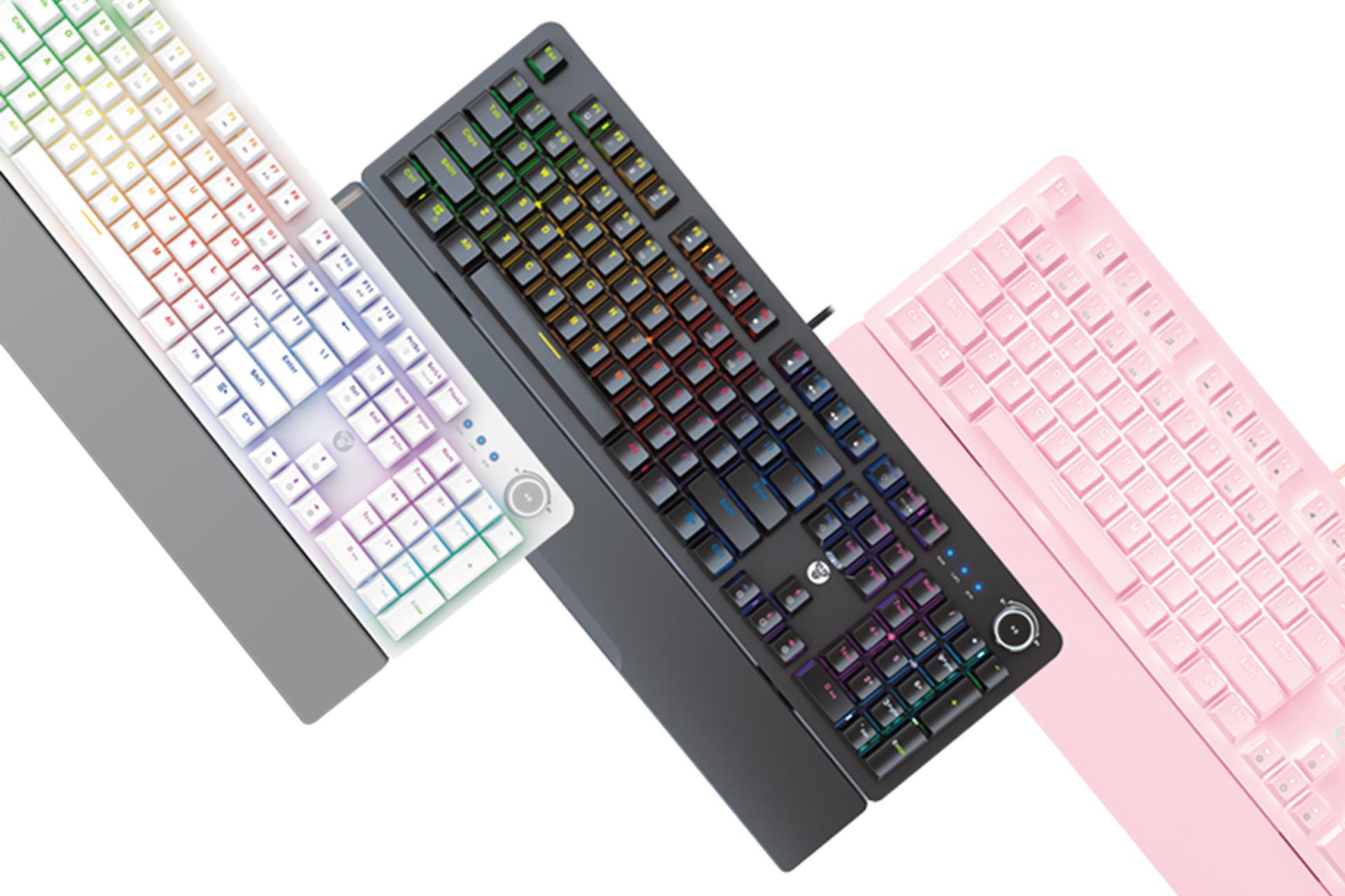 کیبورد فنتک MK853 SAKURA EDITION
