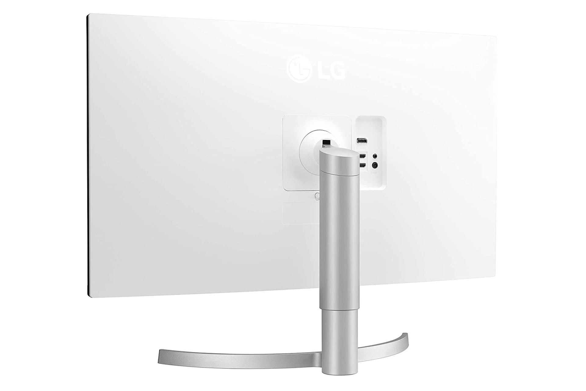 مانیتور ال جی 32 اینچ مدل LG 32UN650 نمای پشت