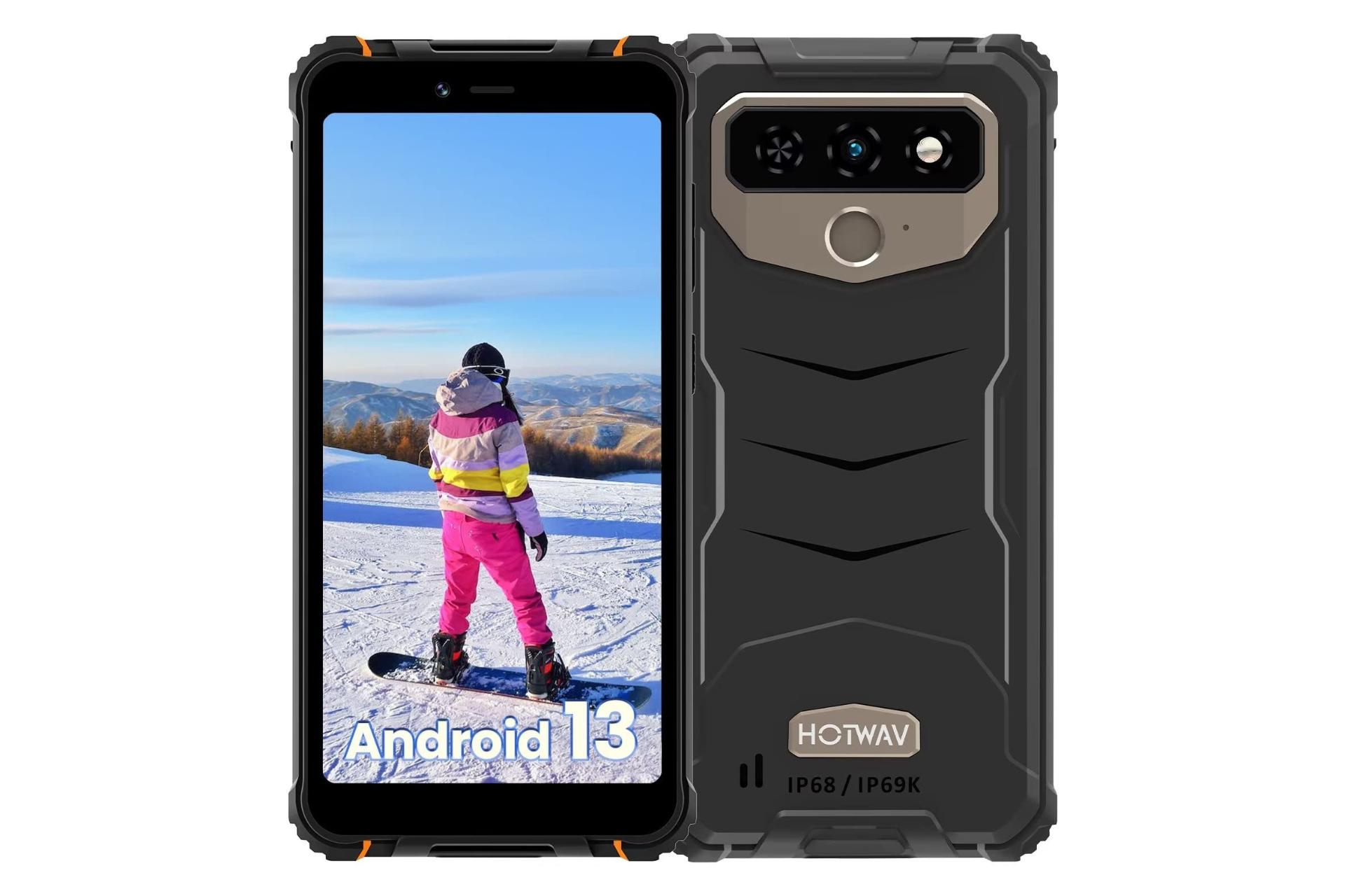 گوشی موبایل T5 مکس هات ویو / HOTWAV T5 Max خاکستری