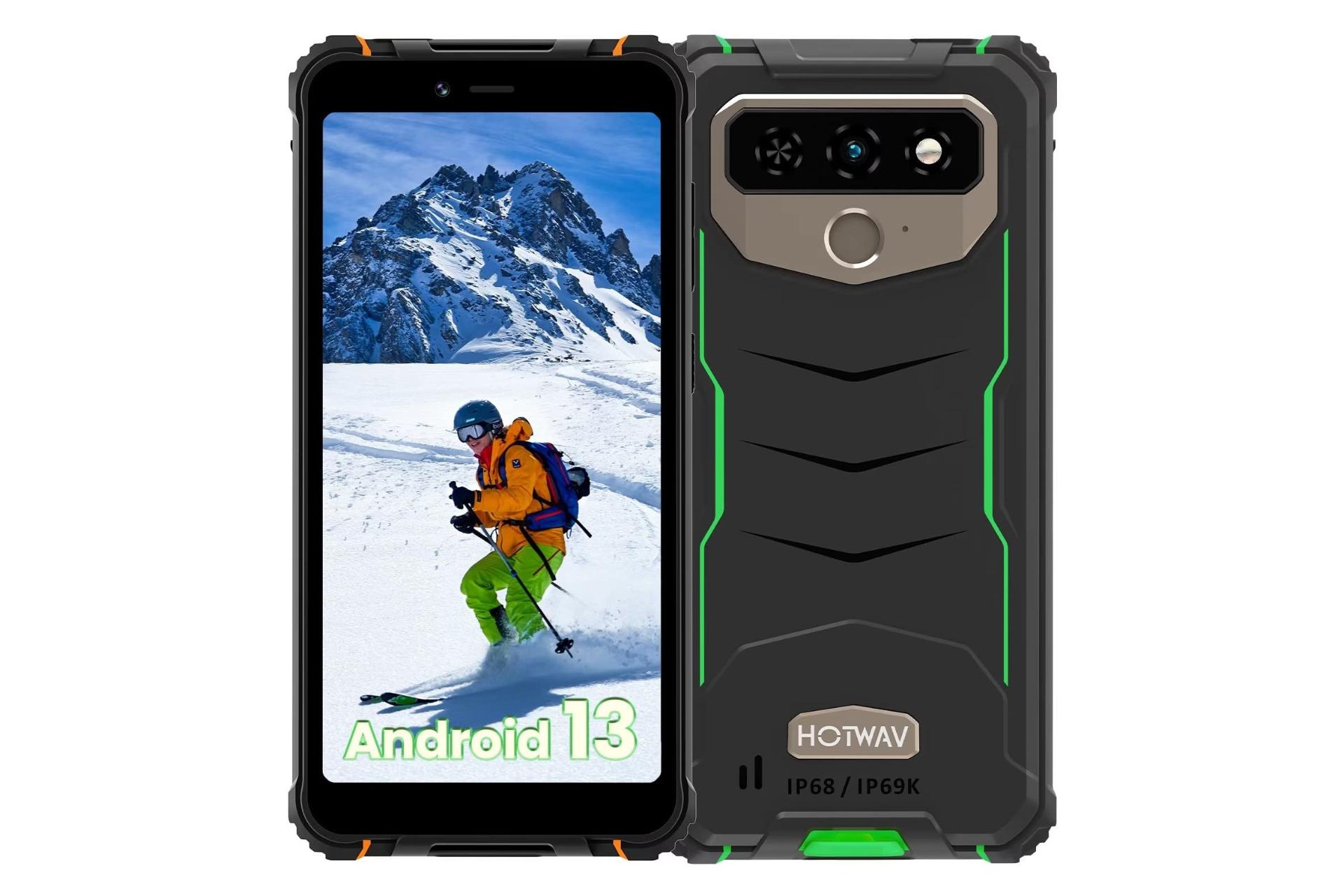 گوشی موبایل T5 مکس هات ویو / HOTWAV T5 Max سبز