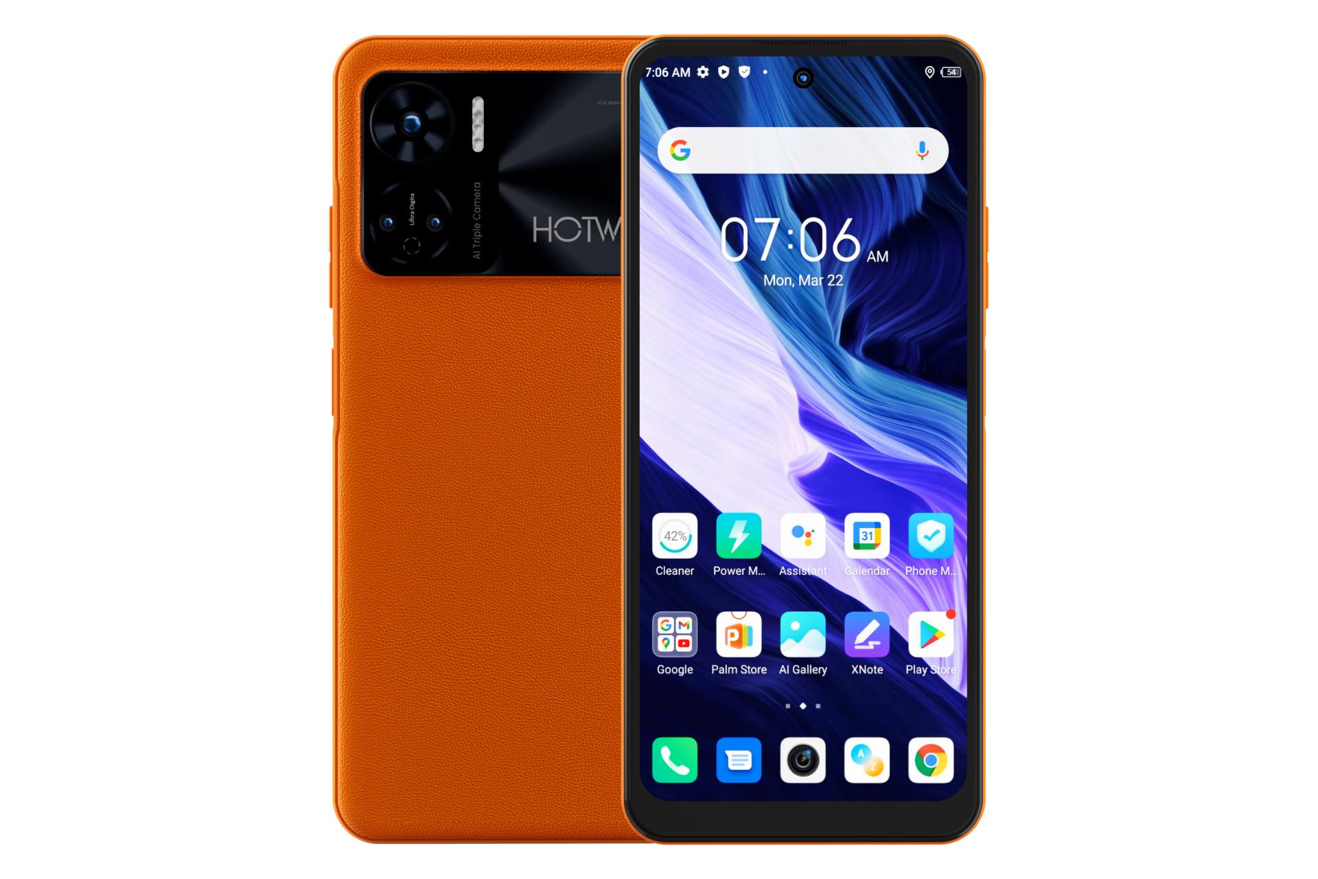 گوشی موبایل نوت 12 هات ویو / HOTWAV Note 12 نارنجی