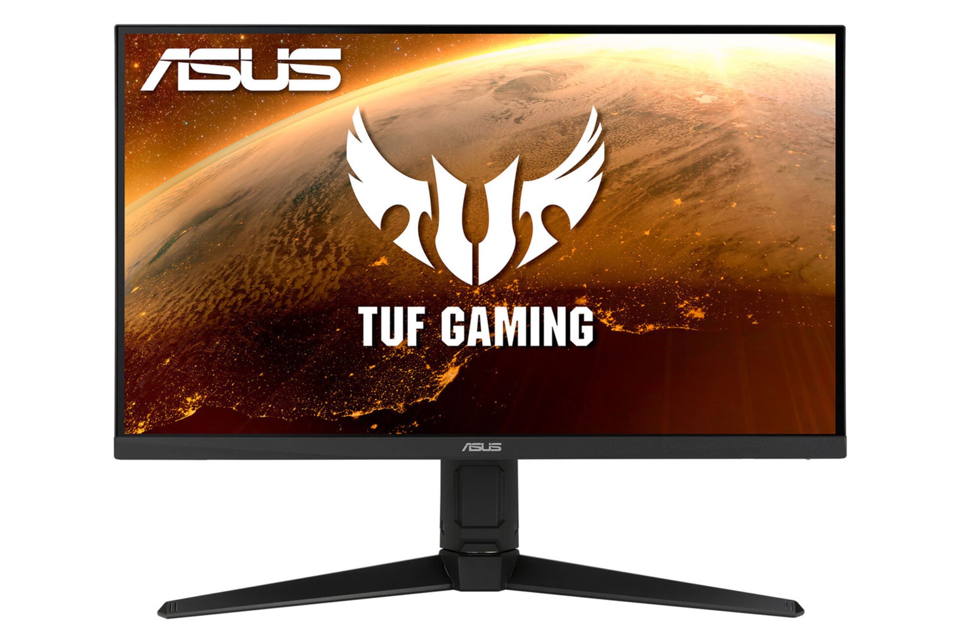 نمای جلو مانیتور ایسوس 27 اینچ مدل VG279Q1A رنگ مشکی