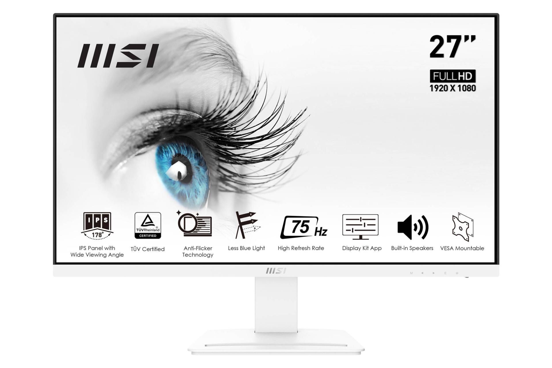 مانیتور ام اس آی 27 اینچ مدل Pro MP273 نمای جلو