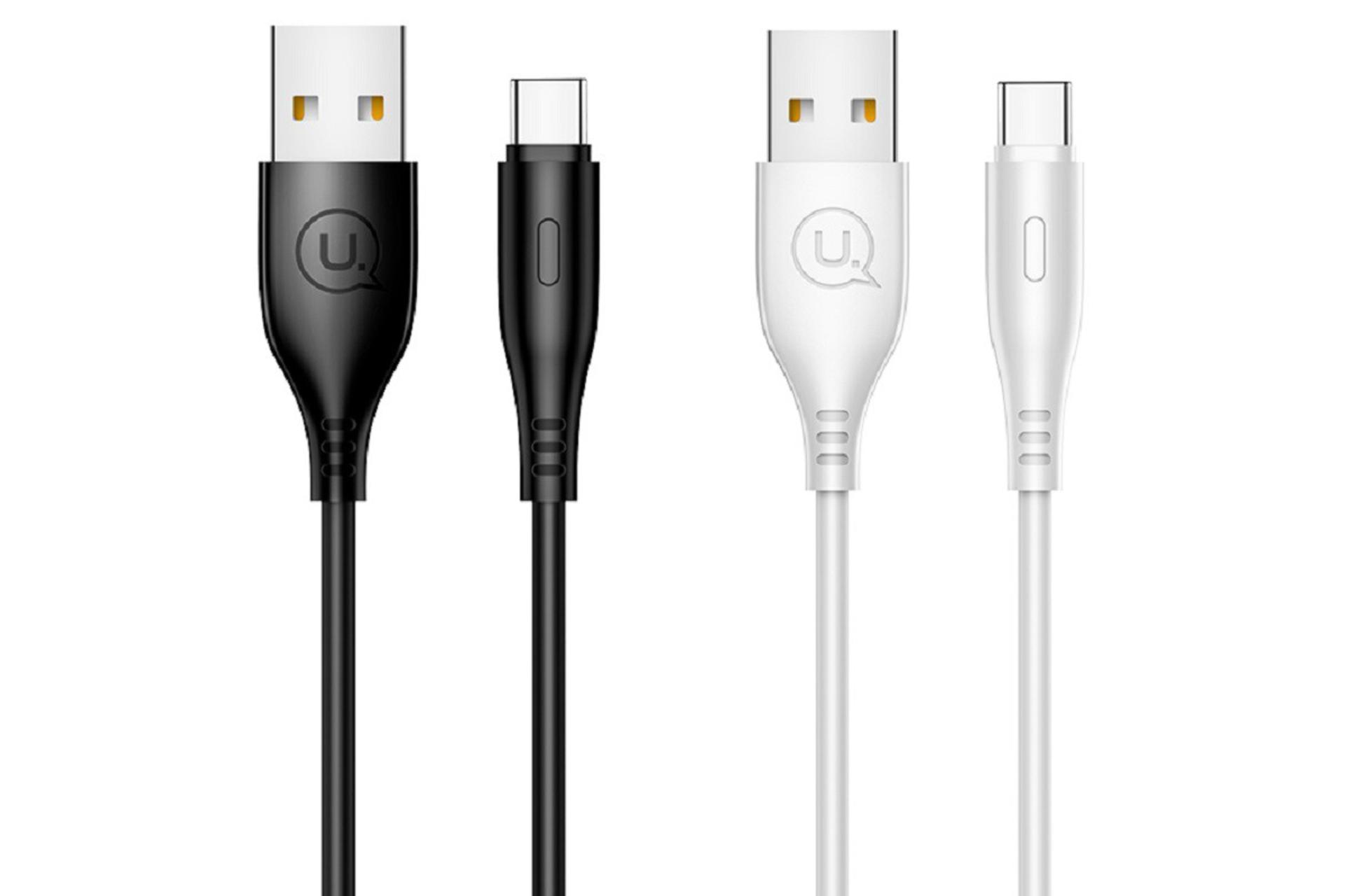 رنگ بندی کابل شارژ USB یوسمز USB به Type-C مدل U18 با طول 1 متر