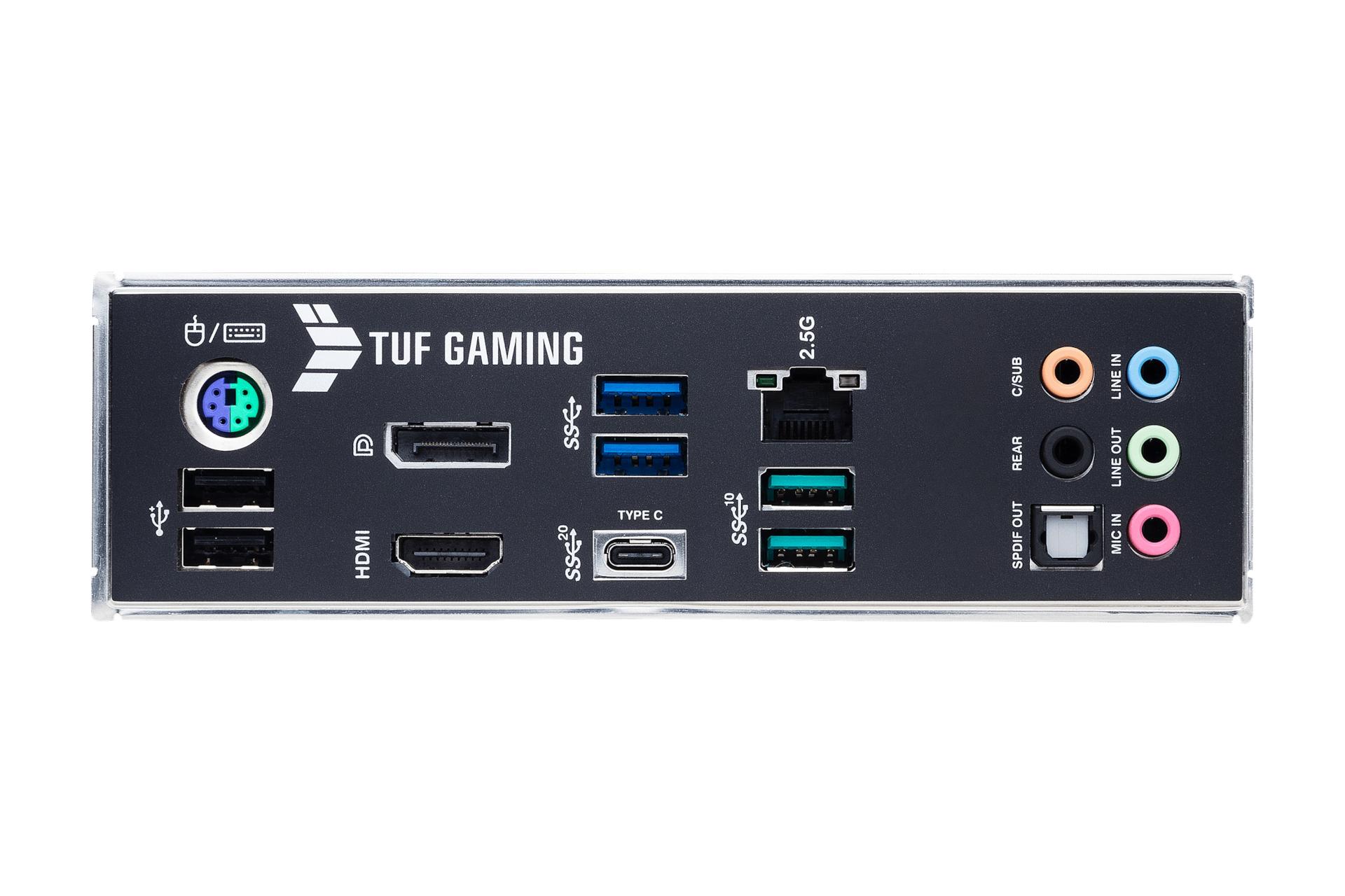 اتصالات مادربرد ایسوس ASUS TUF GAMING Z590-PLUS
