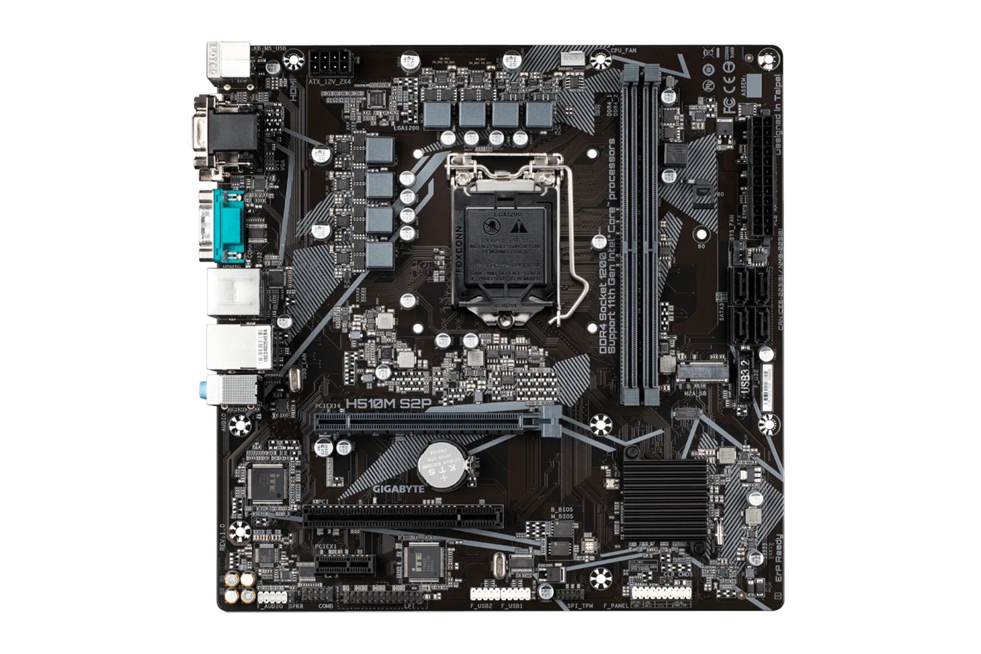 مادربرد گیگابایت GIGABYTE H510M S2P (rev. 1.0-1.2)