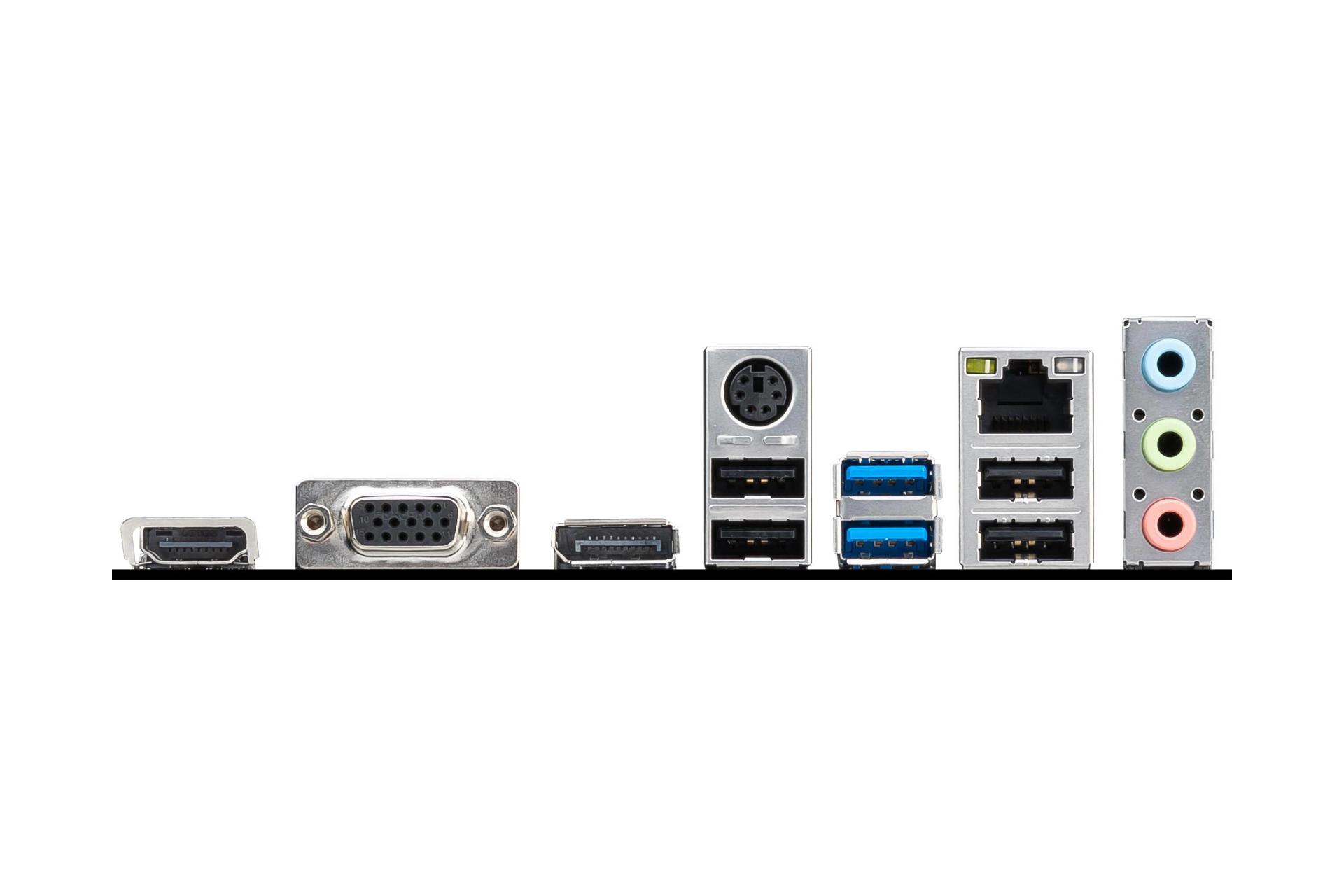 اتصالات مادربرد ام اس آی MSI PRO H610M-G DDR4