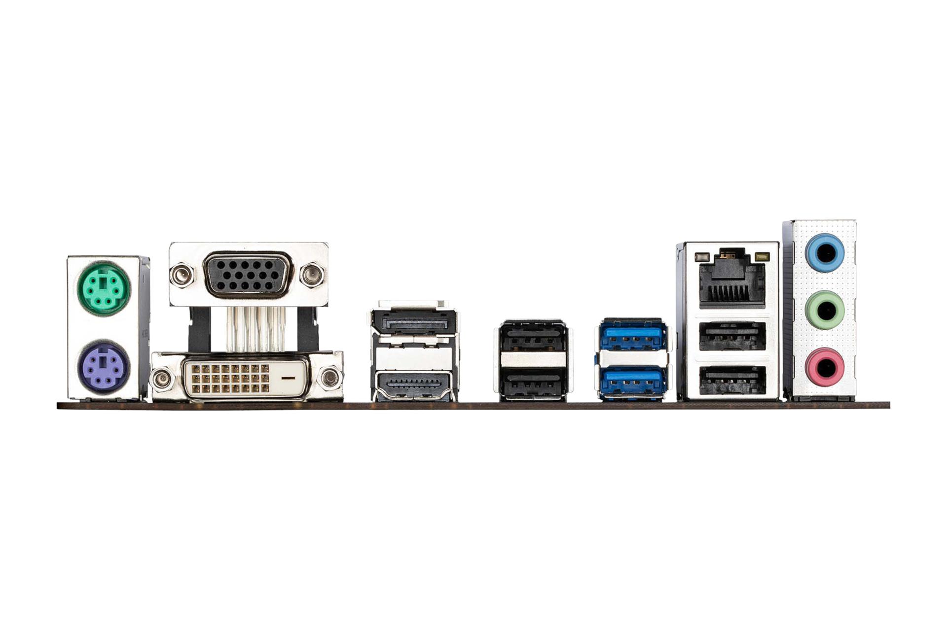 اتصالات مادربرد گیگابایت GIGABYTE H610M S2H DDR4 (rev. 1.0)