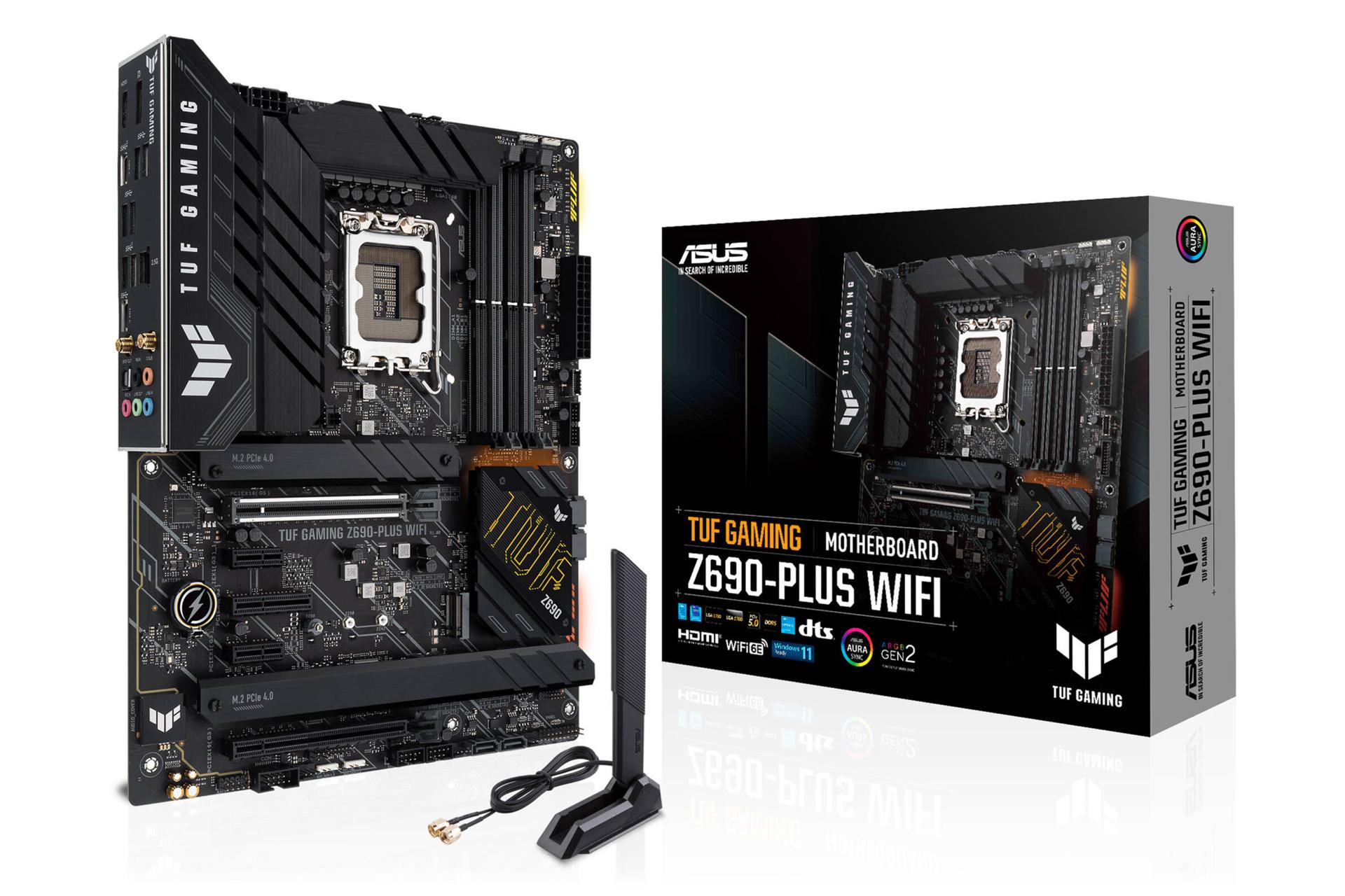 بسته بندی مادربرد ایسوس ASUS TUF GAMING Z690-PLUS WIFI