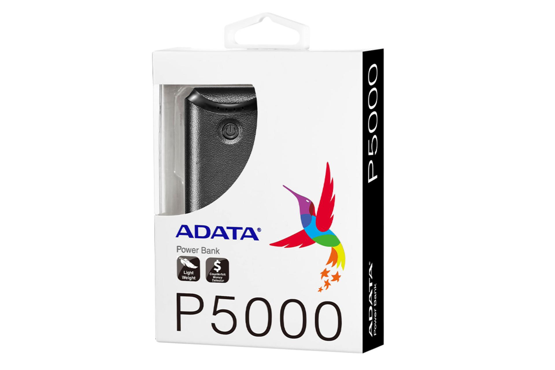 ای دیتا P5000 با ظرفیت 5000 میلی‌آمپر ساعت / ADATA P5000 5000mAh