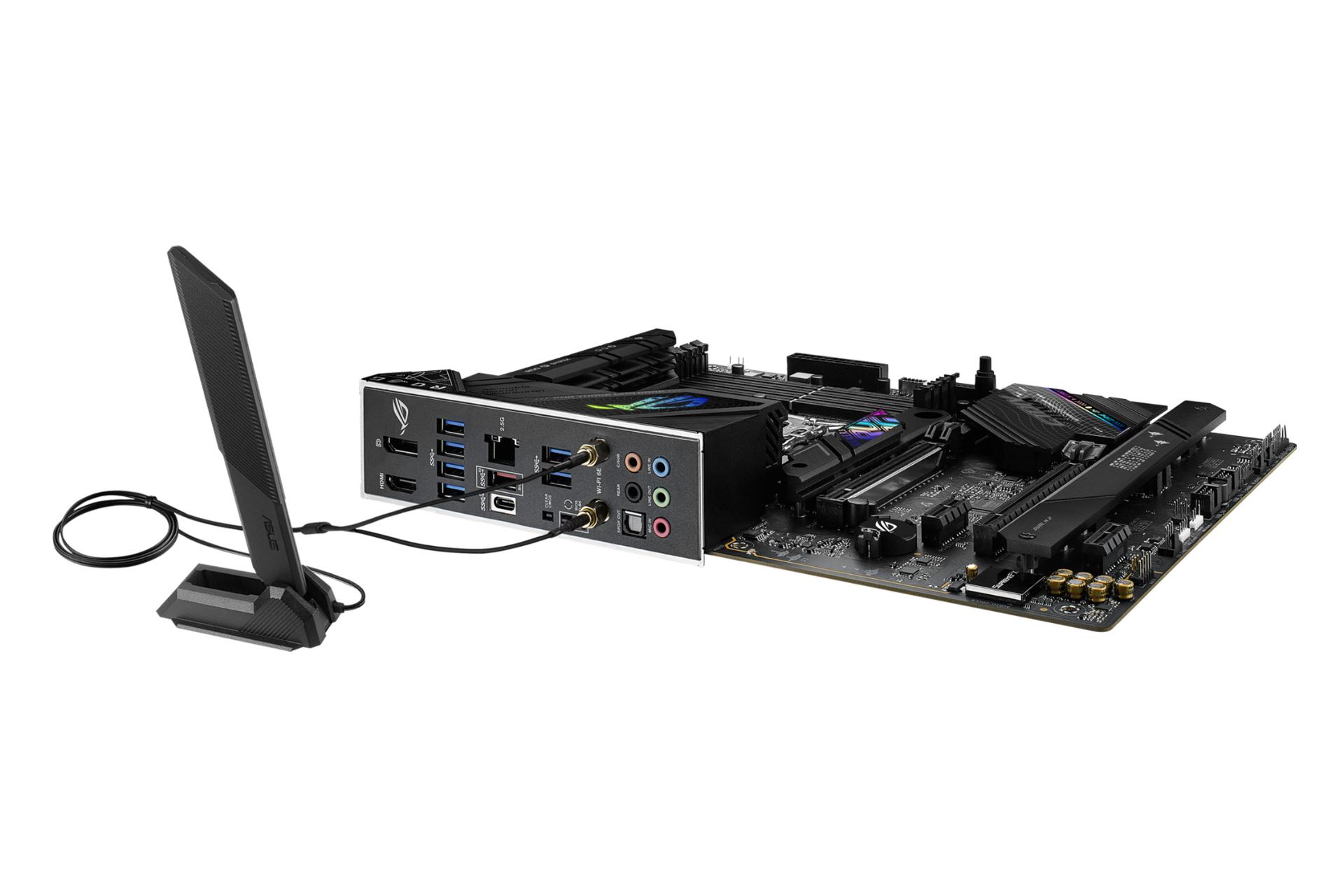 درگاه‌های مادربرد ایسوس ASUS ROG STRIX B760-F GAMING WIFI