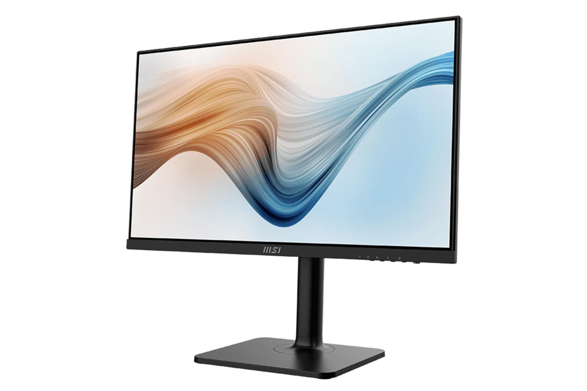 نمای نیمرخ مانیتور ام اس آی مدرن MD241PW