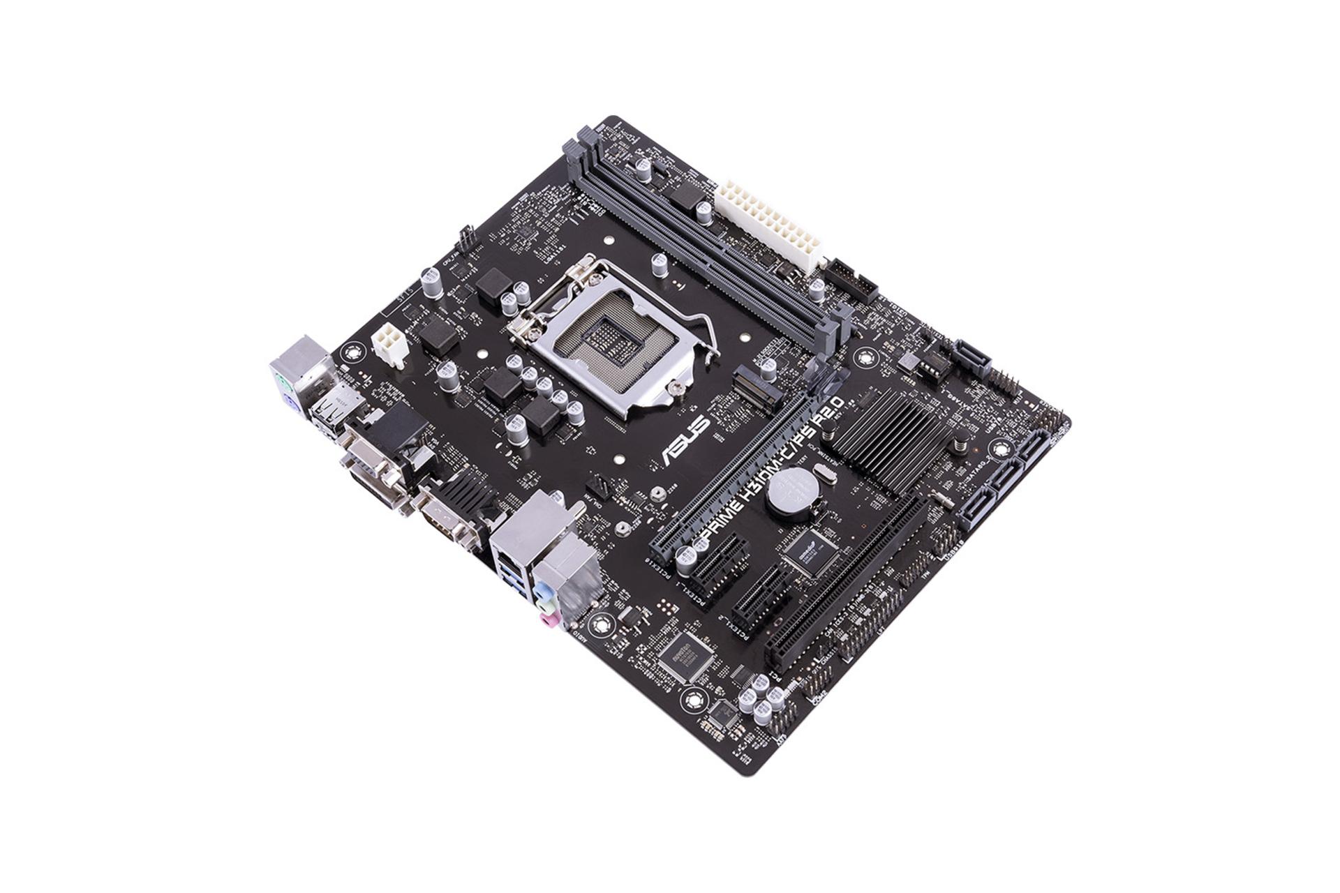 مادربرد ایسوس PRIME H310M-C/PS R2.0 نمای بالا