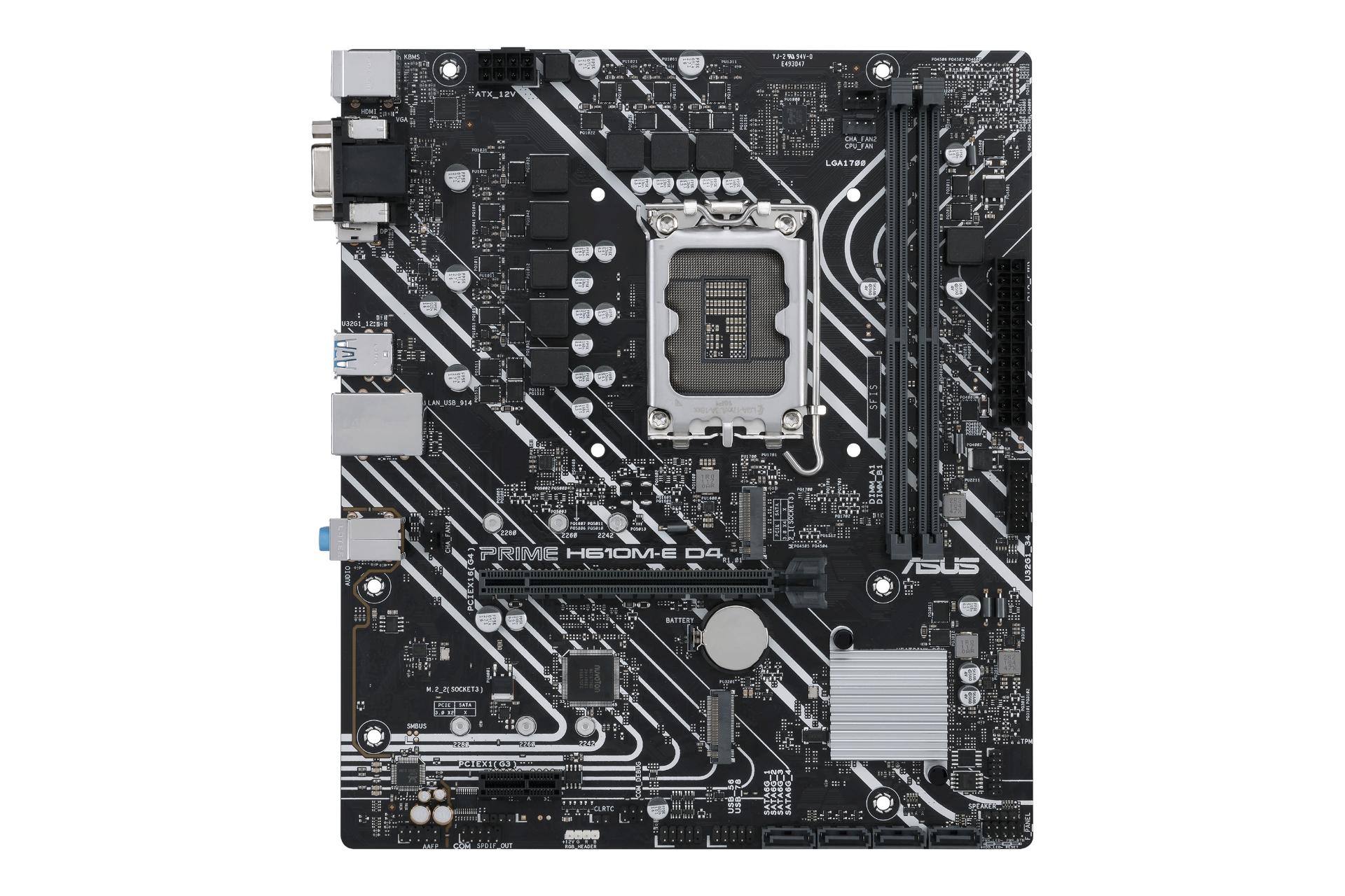 مادربرد ایسوس ASUS PRIME H610M-E D4