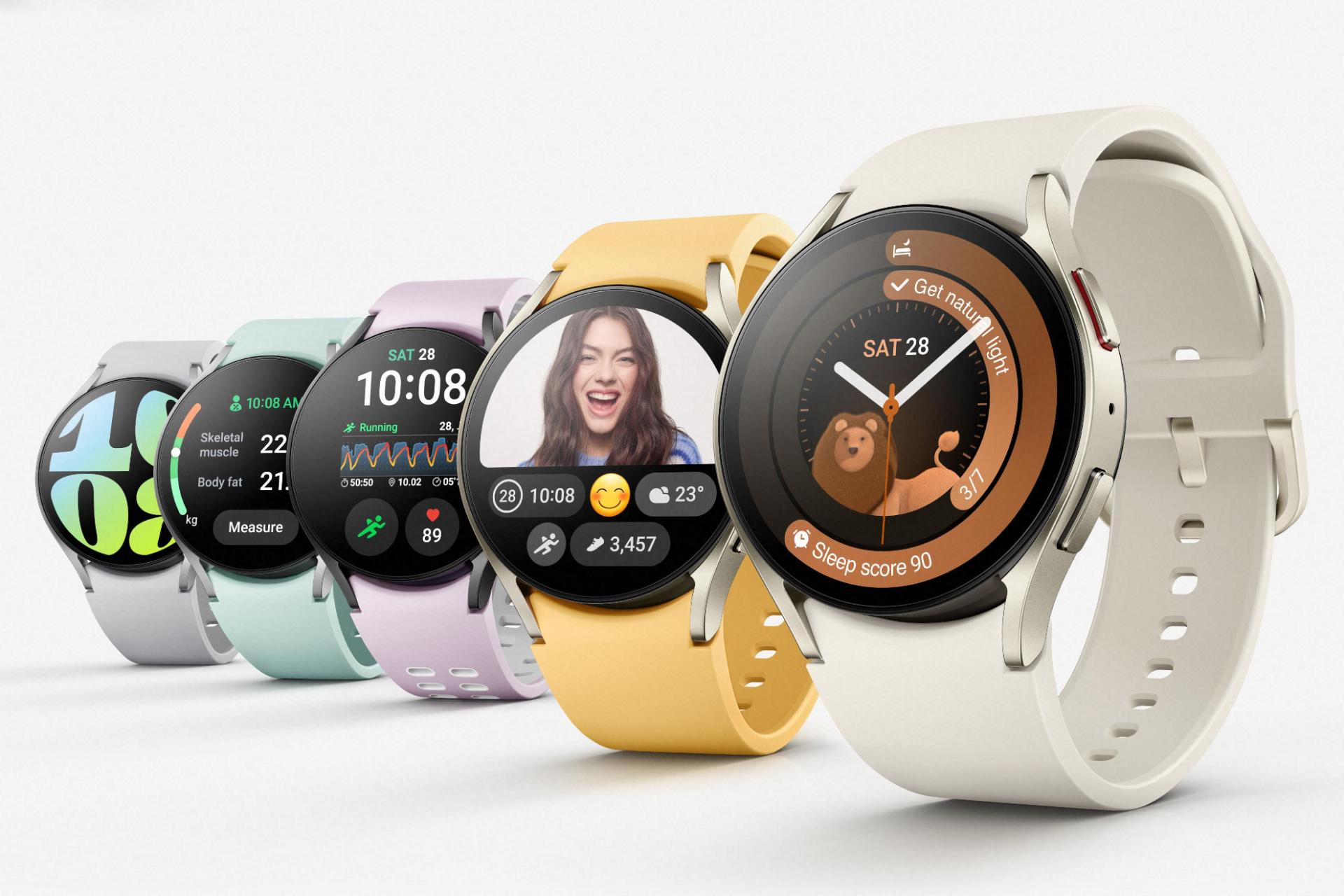 رنگ های مختلف ساعت هوشمند سامسونگ گلکسی واچ 6 کلاسیک / Samsung Galaxy Watch 6 Classic