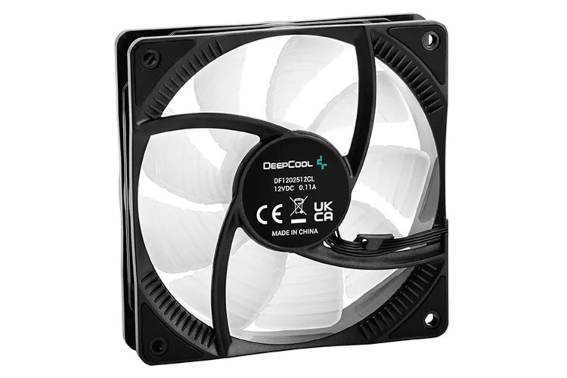 نمای پشت فن کیس دیپ کول RF120