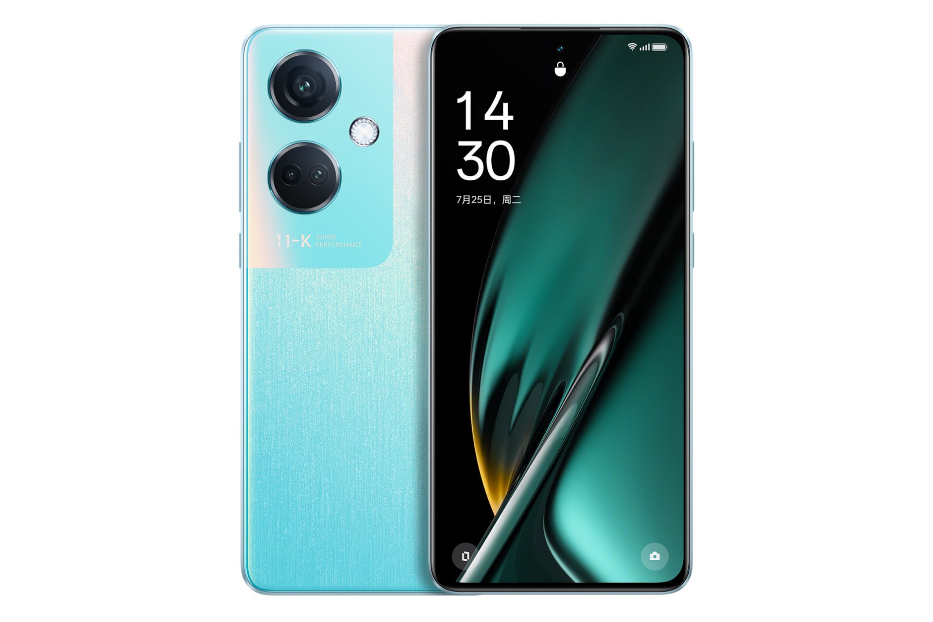 گوشی موبایل اوپو Oppo K11 آبی روشن