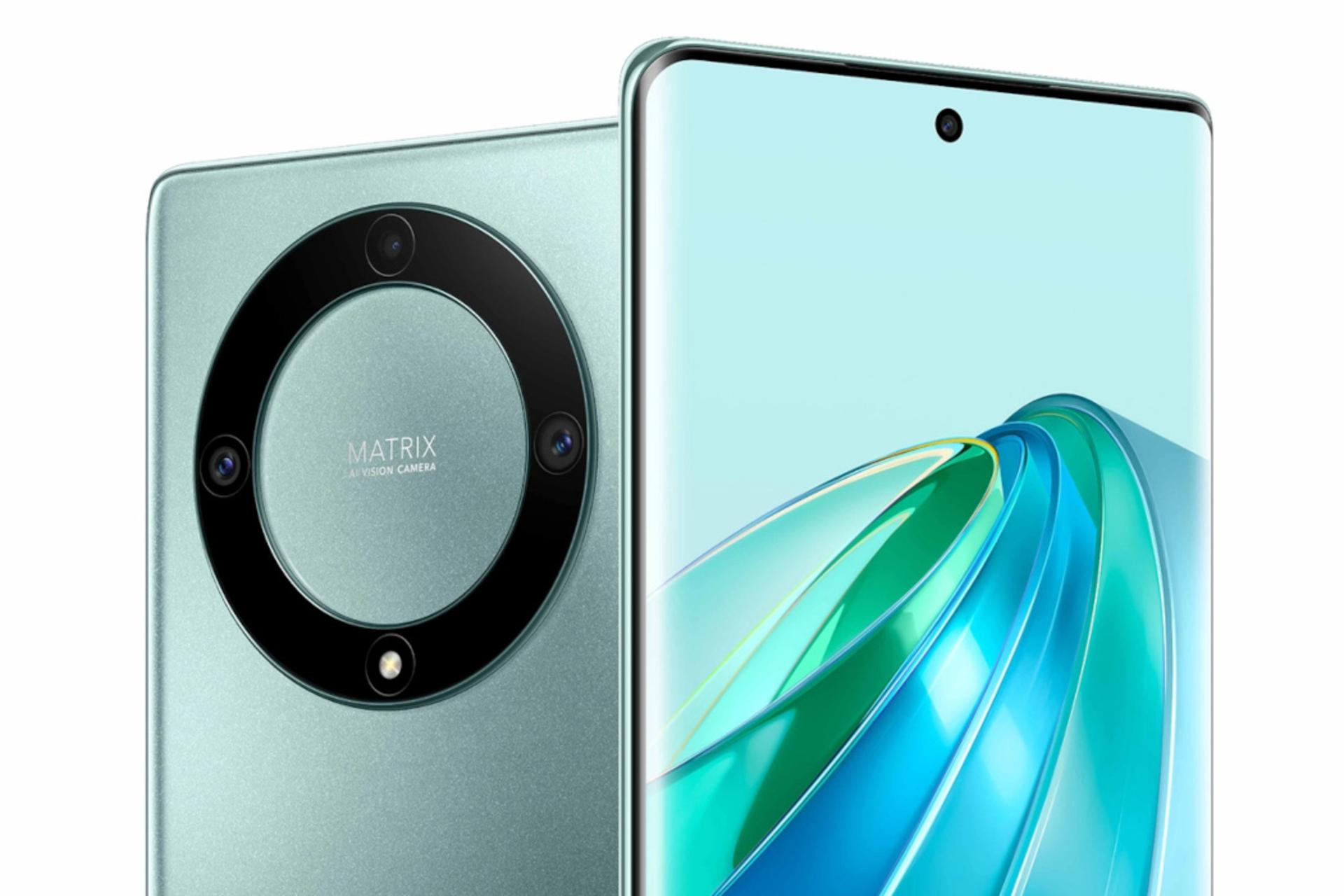 دوربین گوشی موبایل آنر HONOR X9a سبز