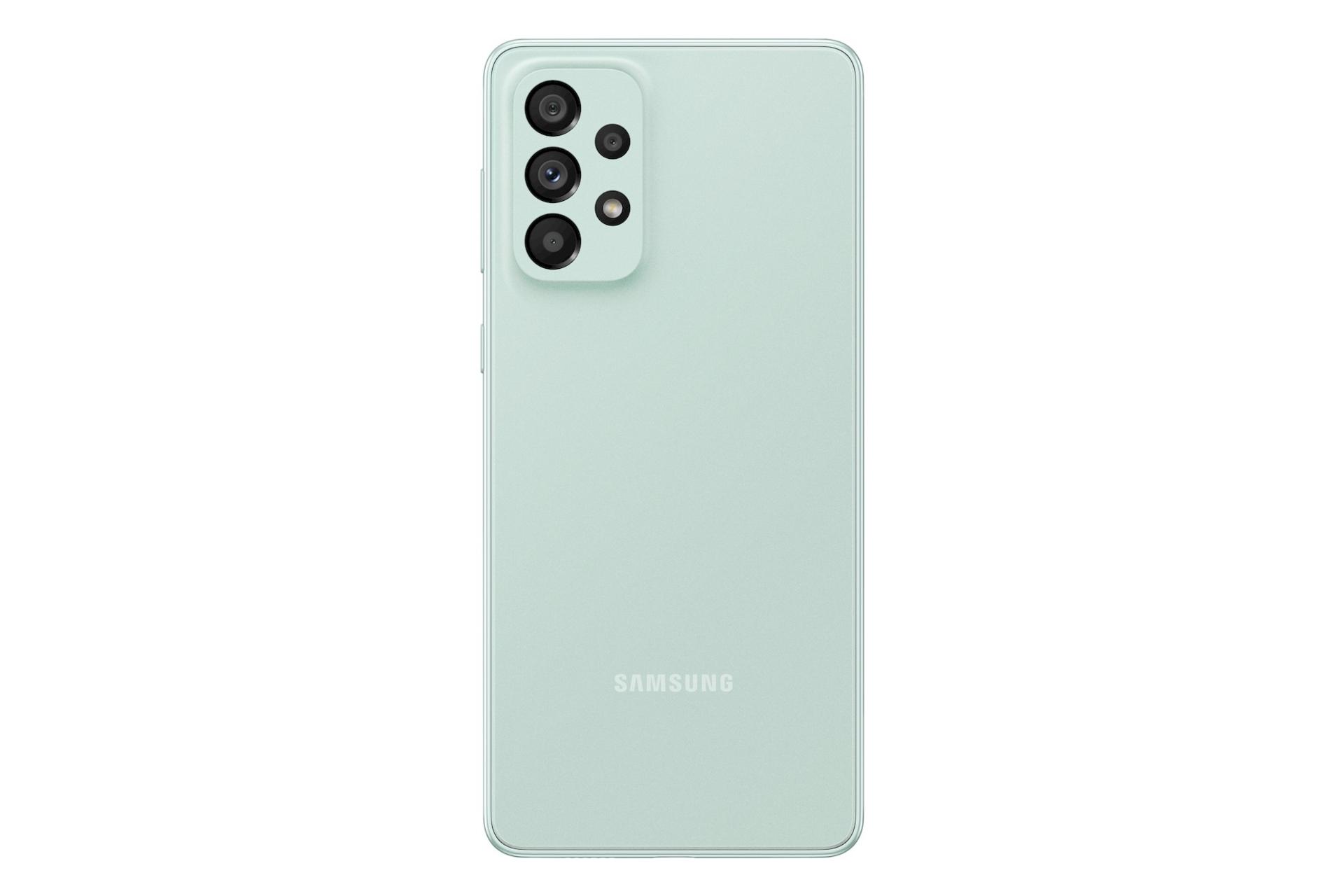 پنل پشت Samsung Galaxy A73 5G / گوشی موبایل گلکسی A73 سامسونگ 5G سبز نعنایی