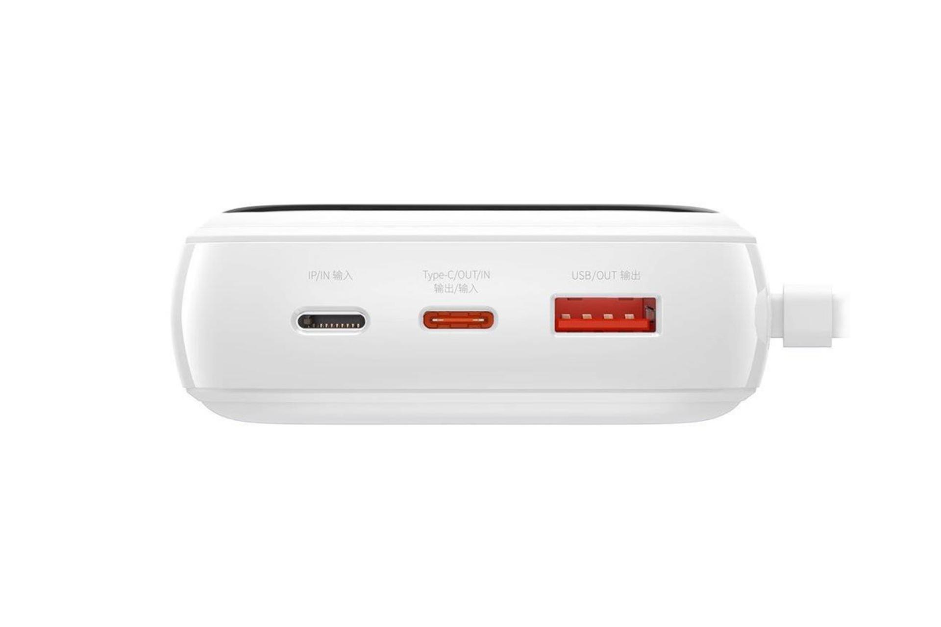 درگاه خروجی پاور بانک باسئوس Qpow Display PPQD