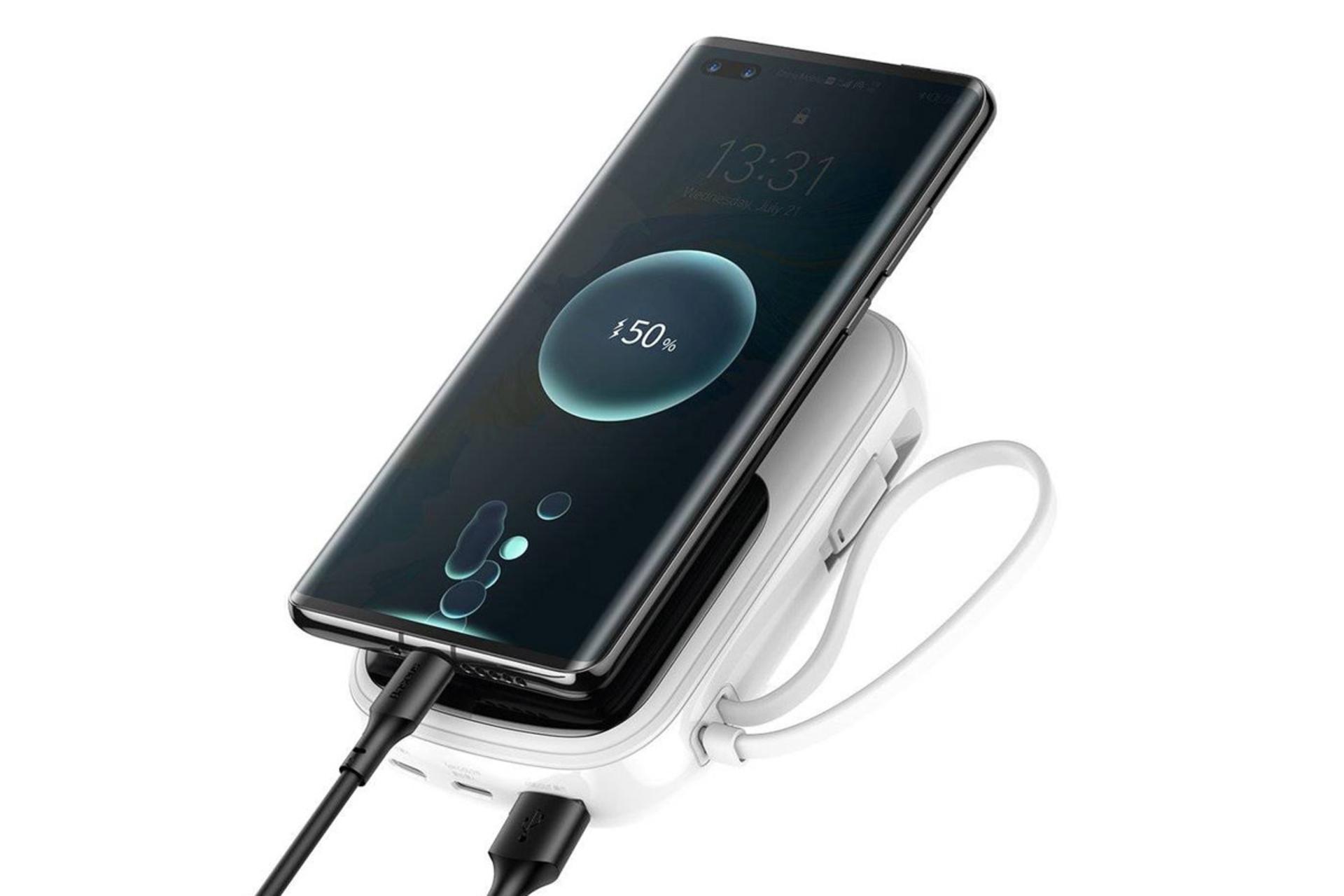 پاور بانک باسئوس Qpow Display PPQD