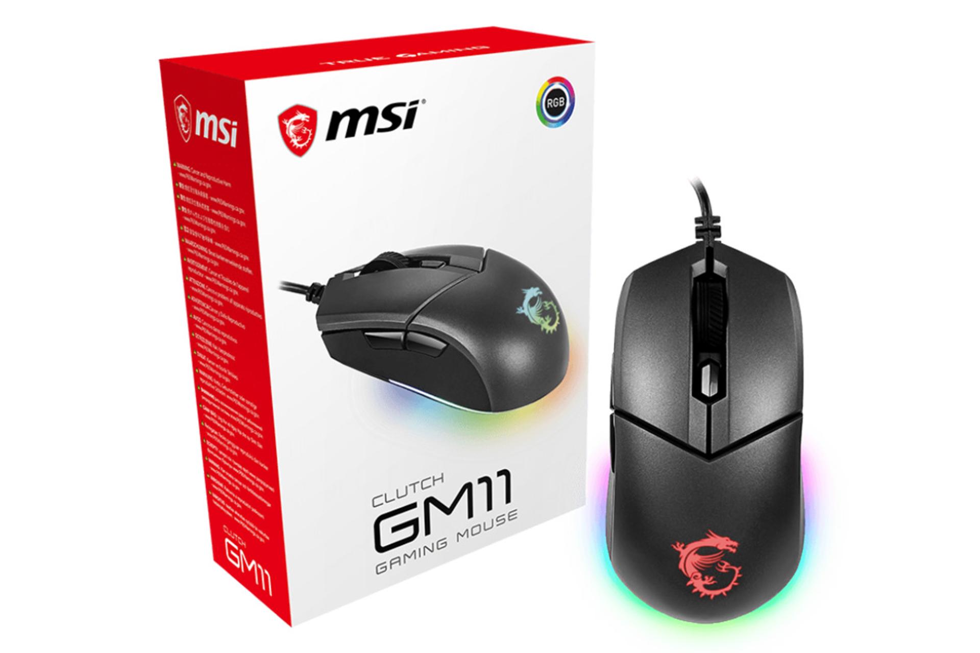 جعبه ماوس ام اس آی CLUTCH GM11