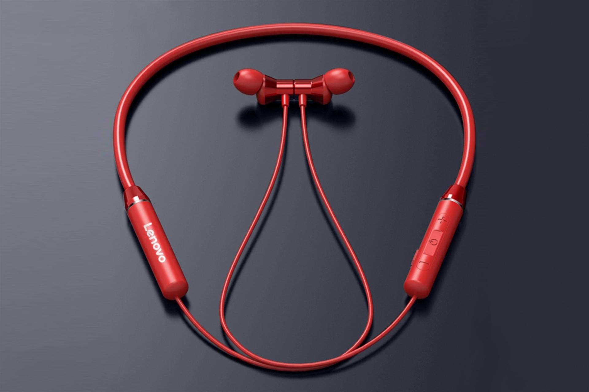 هدفون بی سیم لنوو Lenovo HE05 قرمز